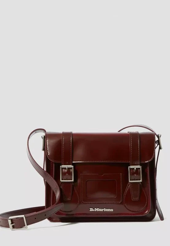 Dr. Martens - 11" Satchel Bag Cherry Red Oxford Rub Off - Bag - Image 2