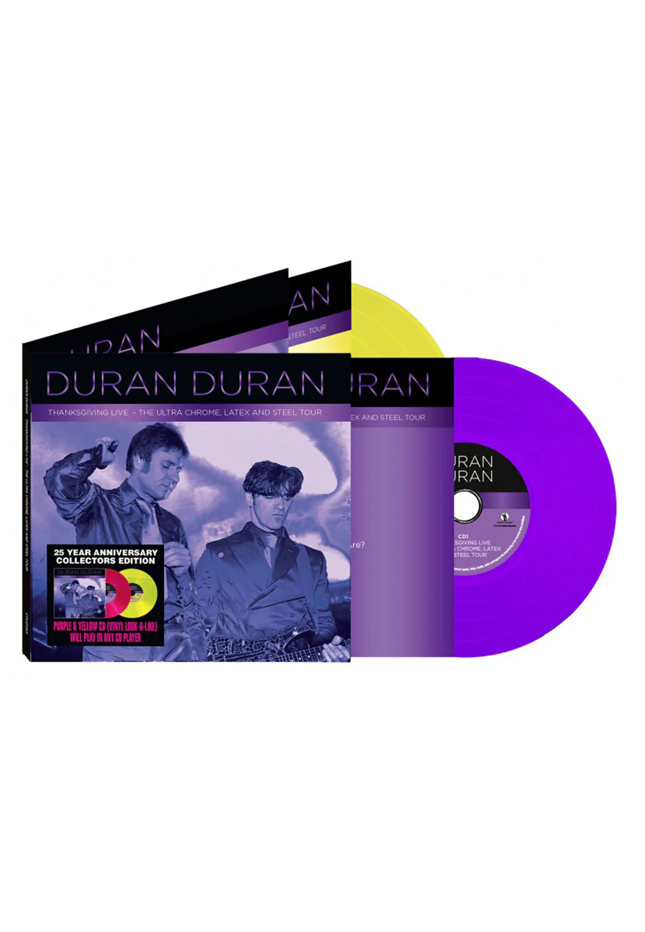 Ultra Chrome, Latex & Steel Tour Ltd. Yellow & Purple - Colored 2 Vinyl