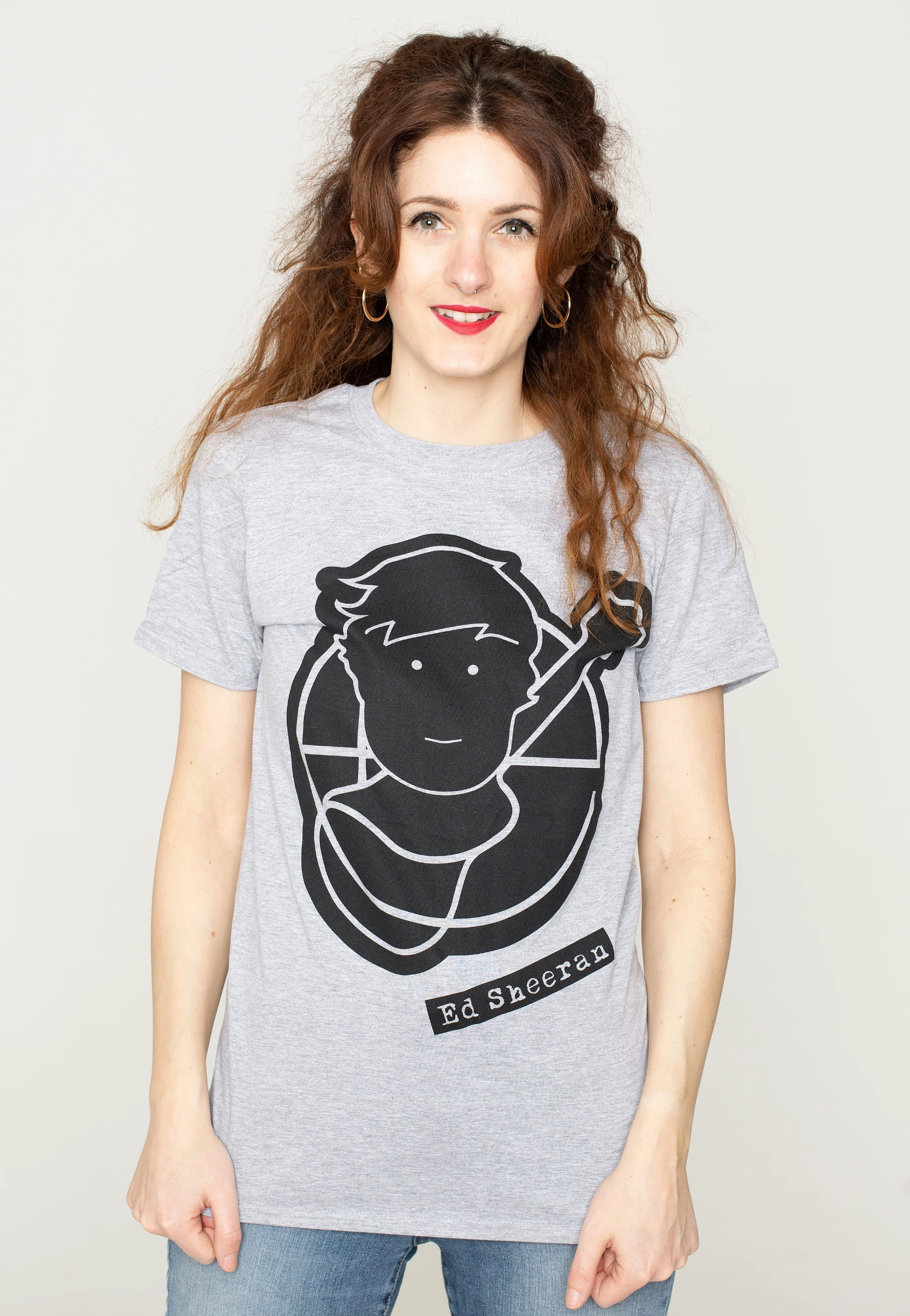 Ed Sheeran - Pictogram Grey - T-Shirt - Image 5
