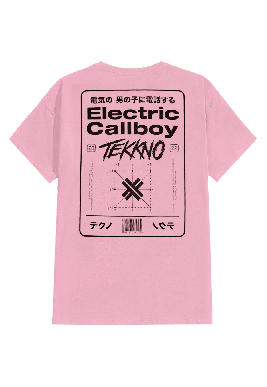 Electric Callboy - Tekknasia Pink - T-Shirt - Image 2