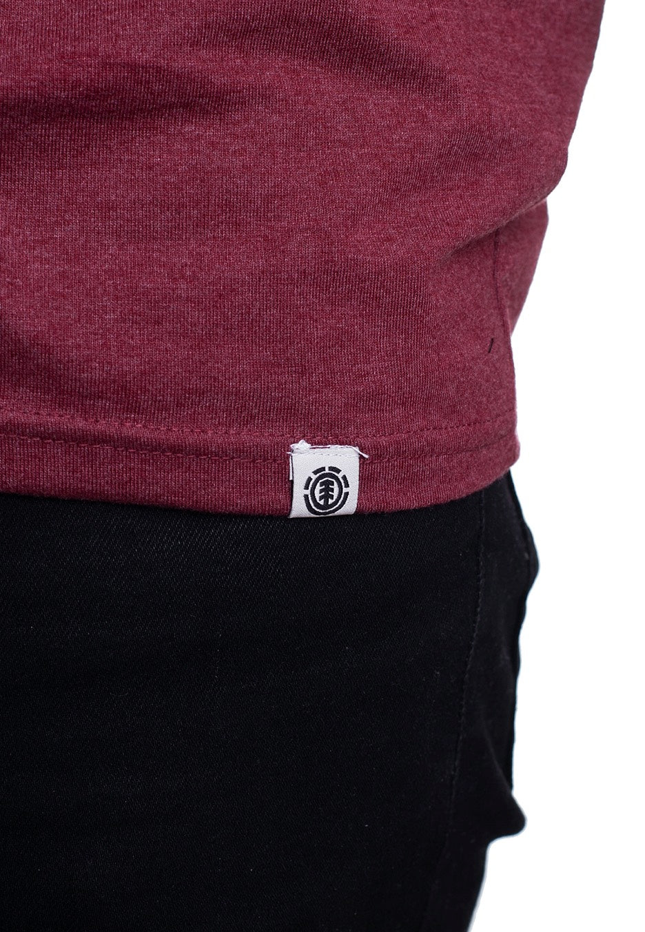 Basic Crew SS Port Heather - T-Shirt - Image 2