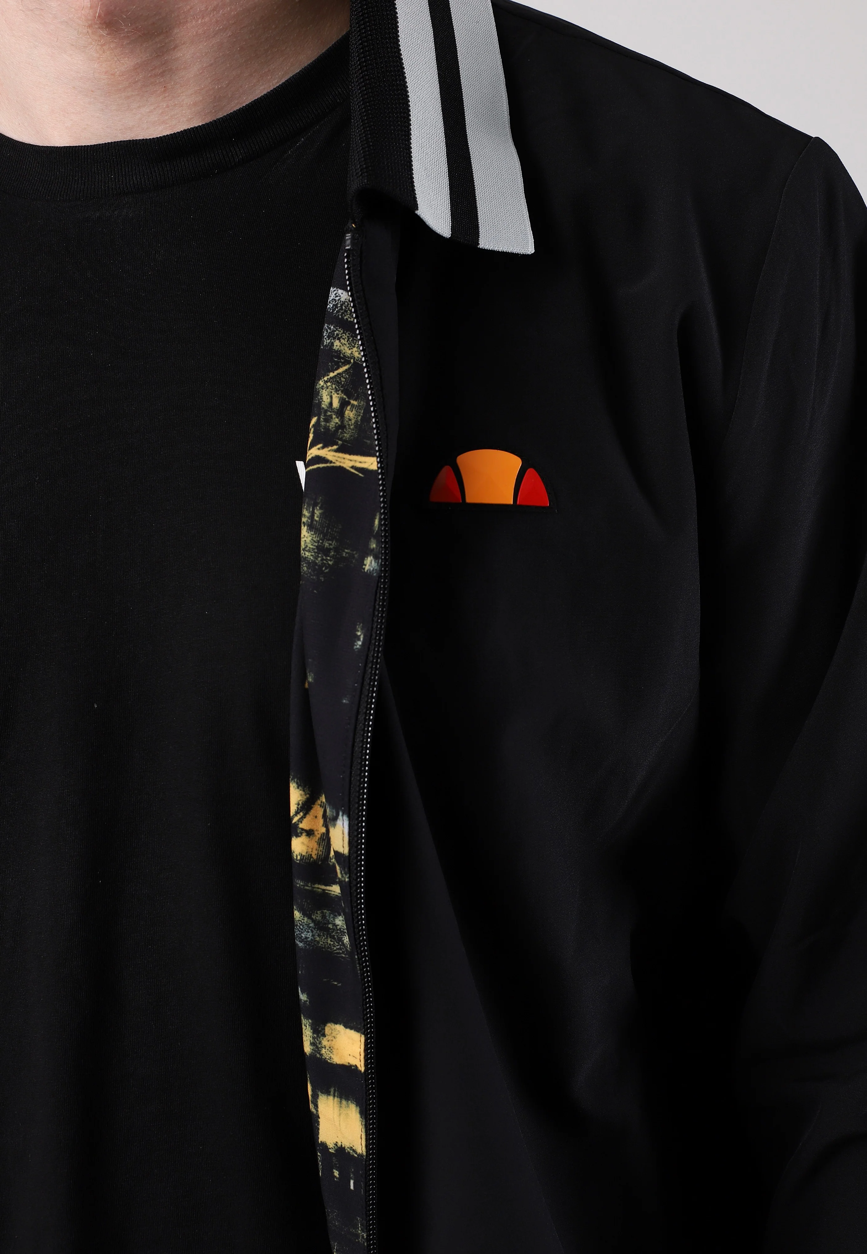 Ellesse - Main Track Black/Multi - Track Jacket - Image 4