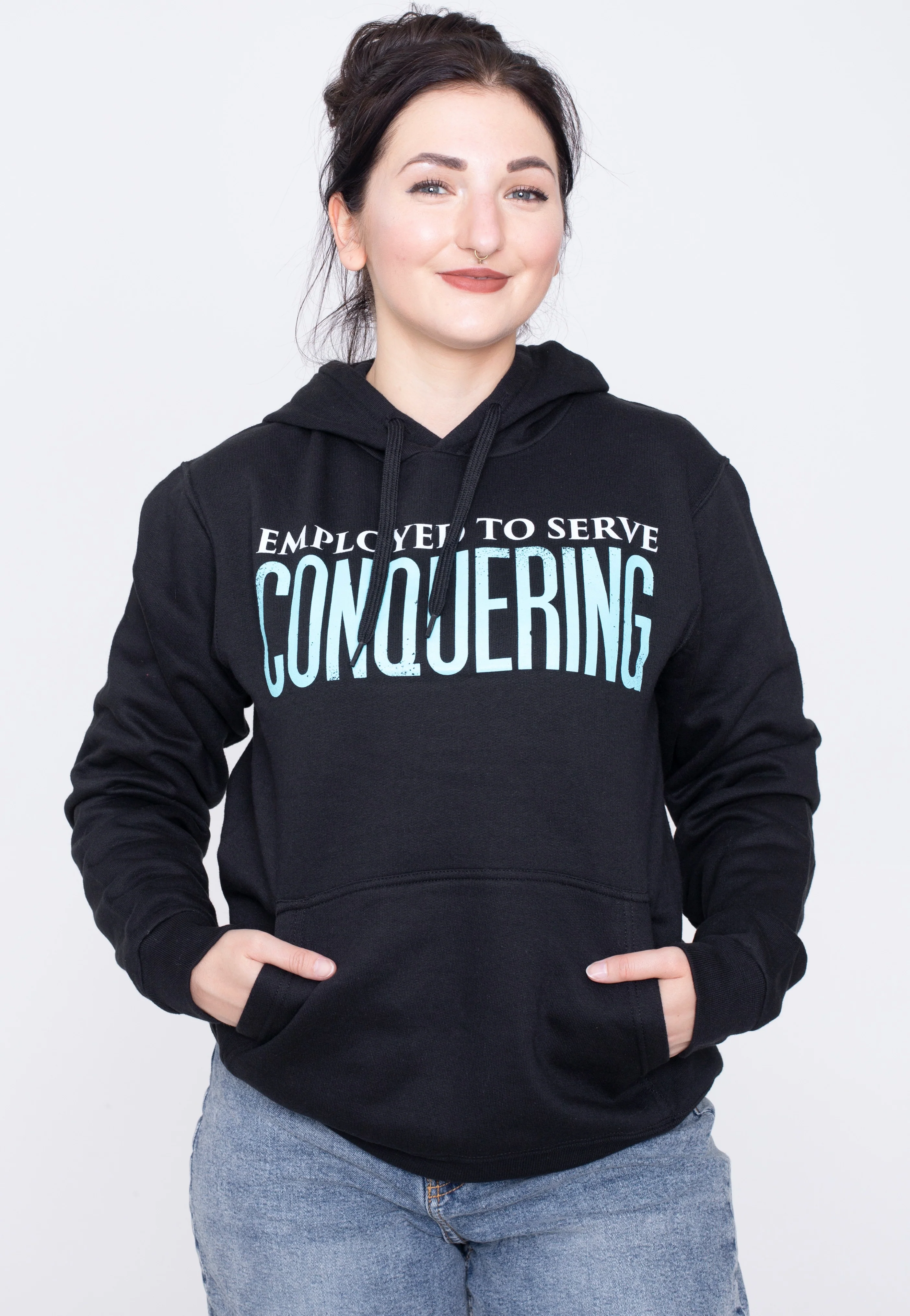 Employed To Serve - Conquering - Hoodie - Image 4