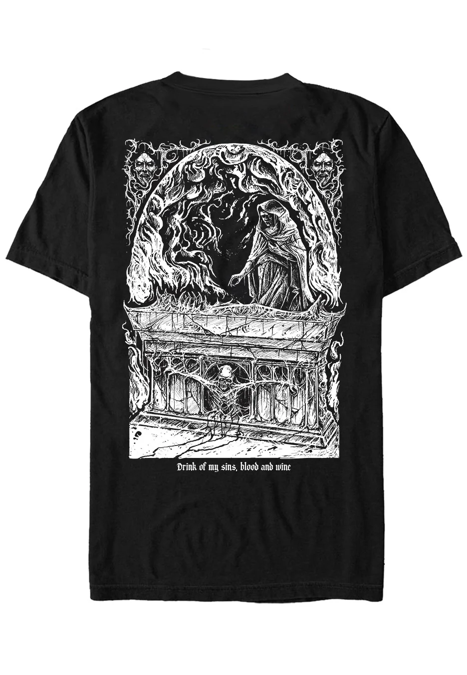 Enterprise Earth - Woman And Tomb - T-Shirt - Image 2