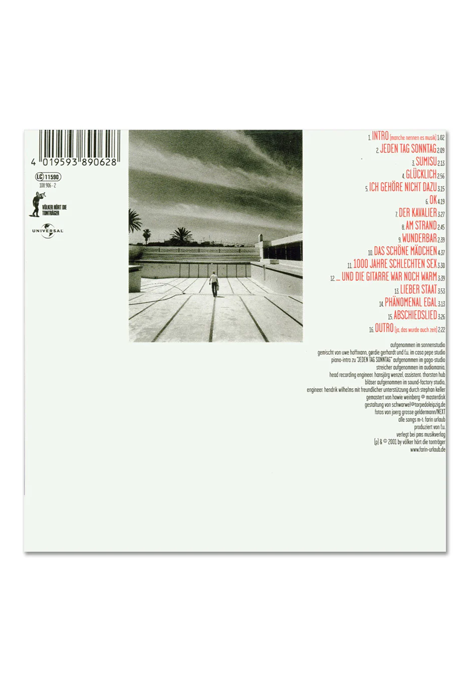 Farin Urlaub - Endlich Urlaub! - CD - Image 2