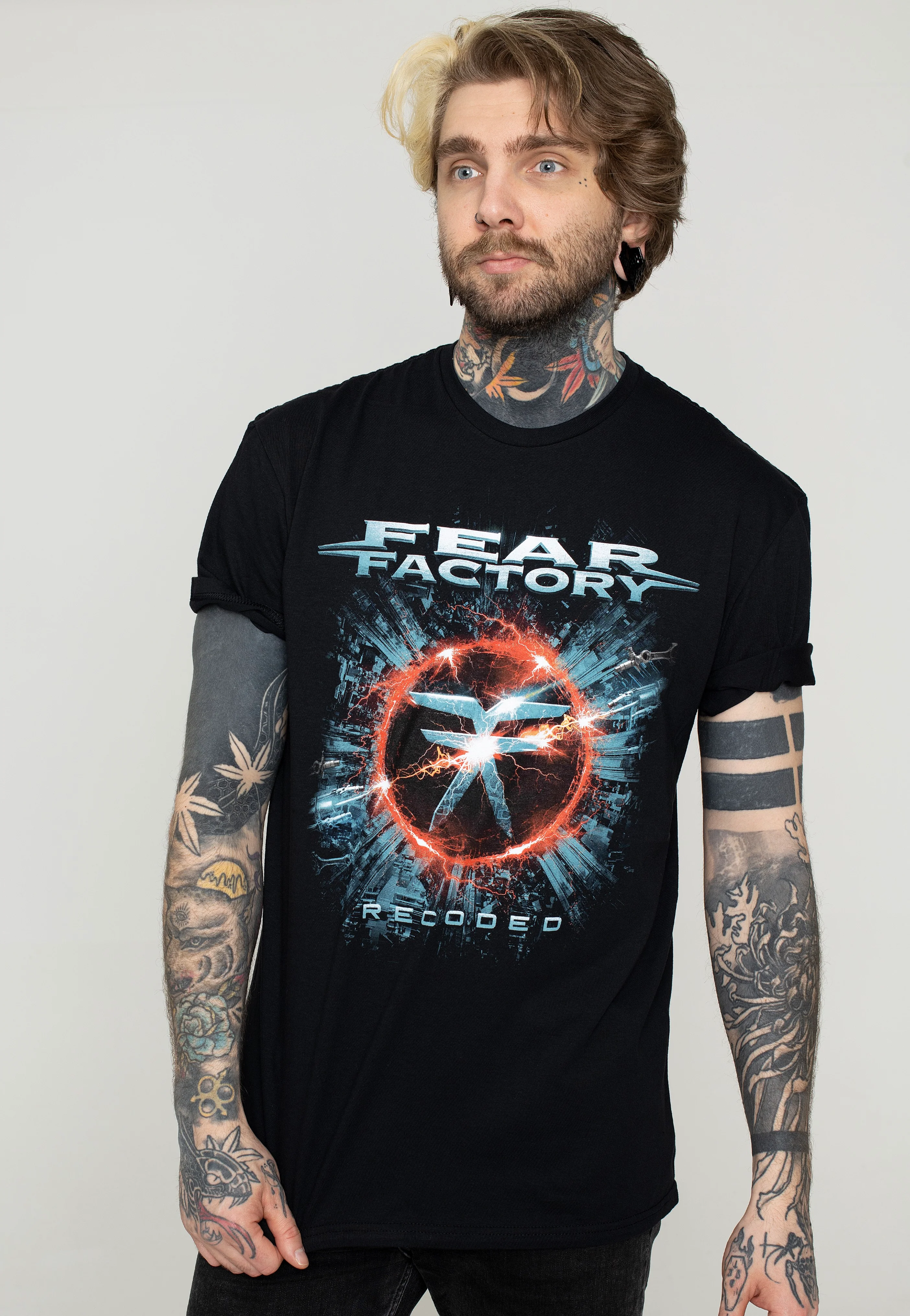 Fear Factory - Recoded - T-Shirt - Image 3