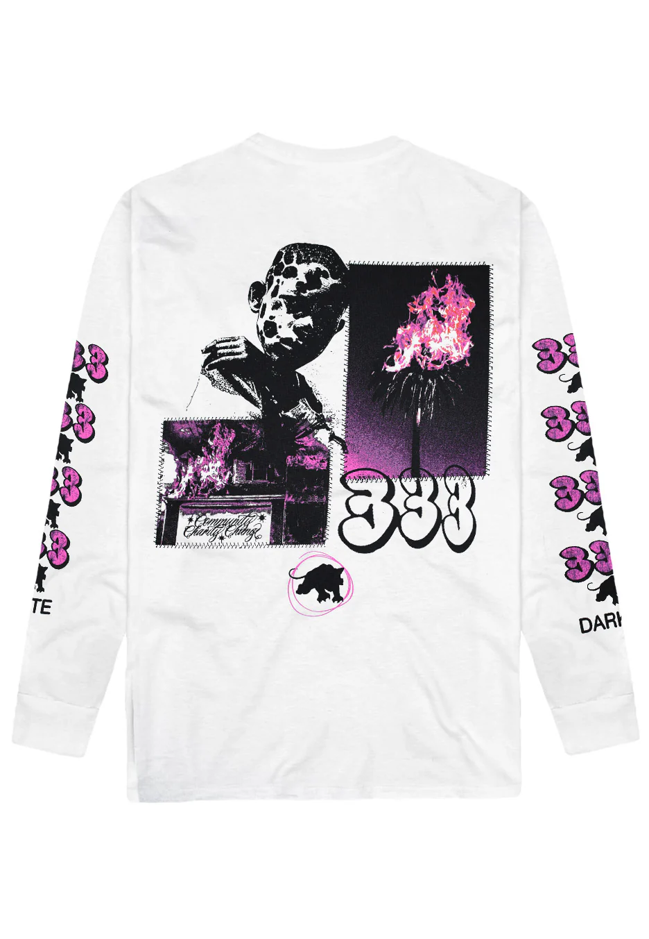 Fever 333 - Community Charly Chang White - Longlseeve - Image 2