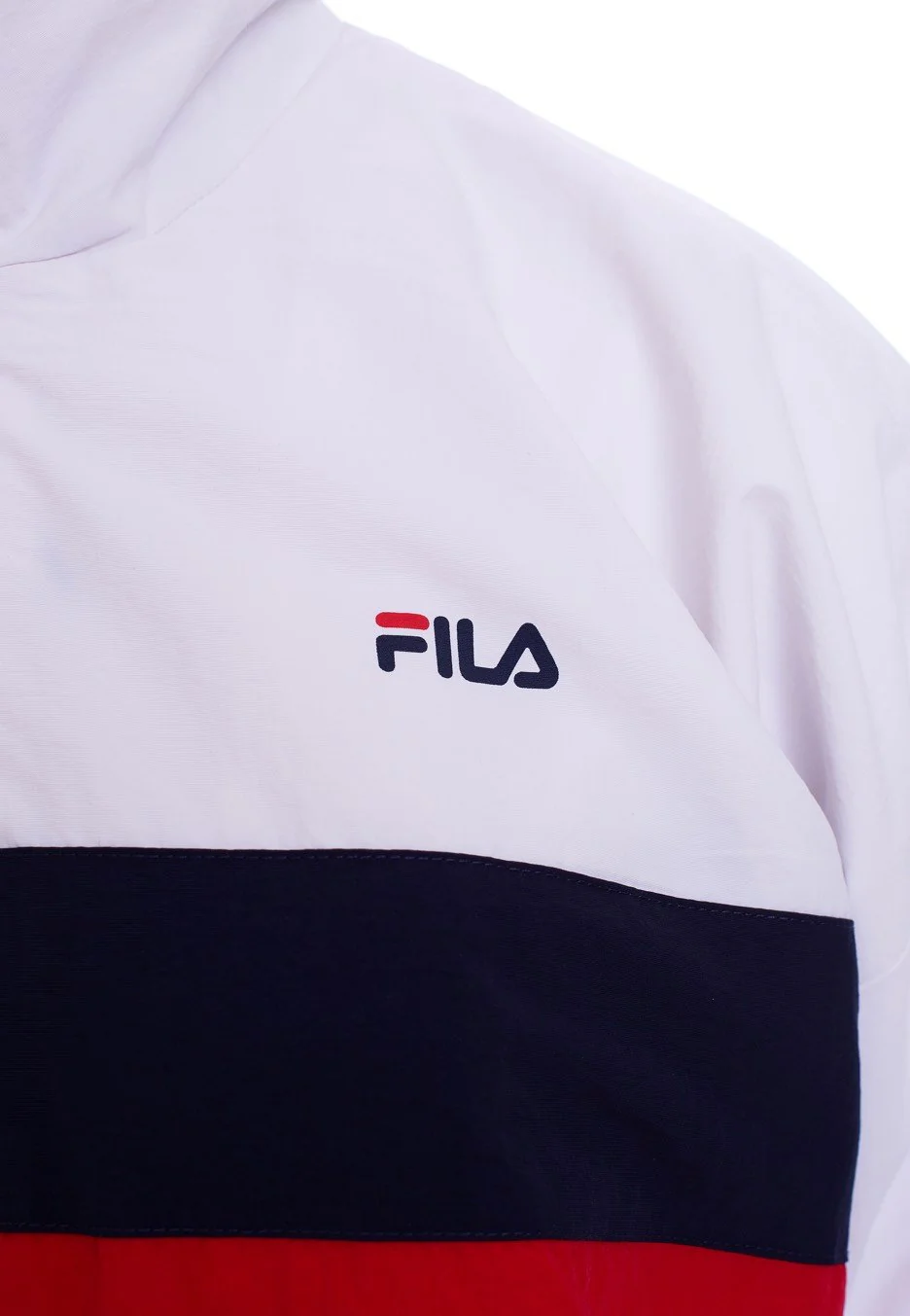 Fila - Urban Line Kaya Bright White/Black Iris/True Red - Windbreaker - Image 4