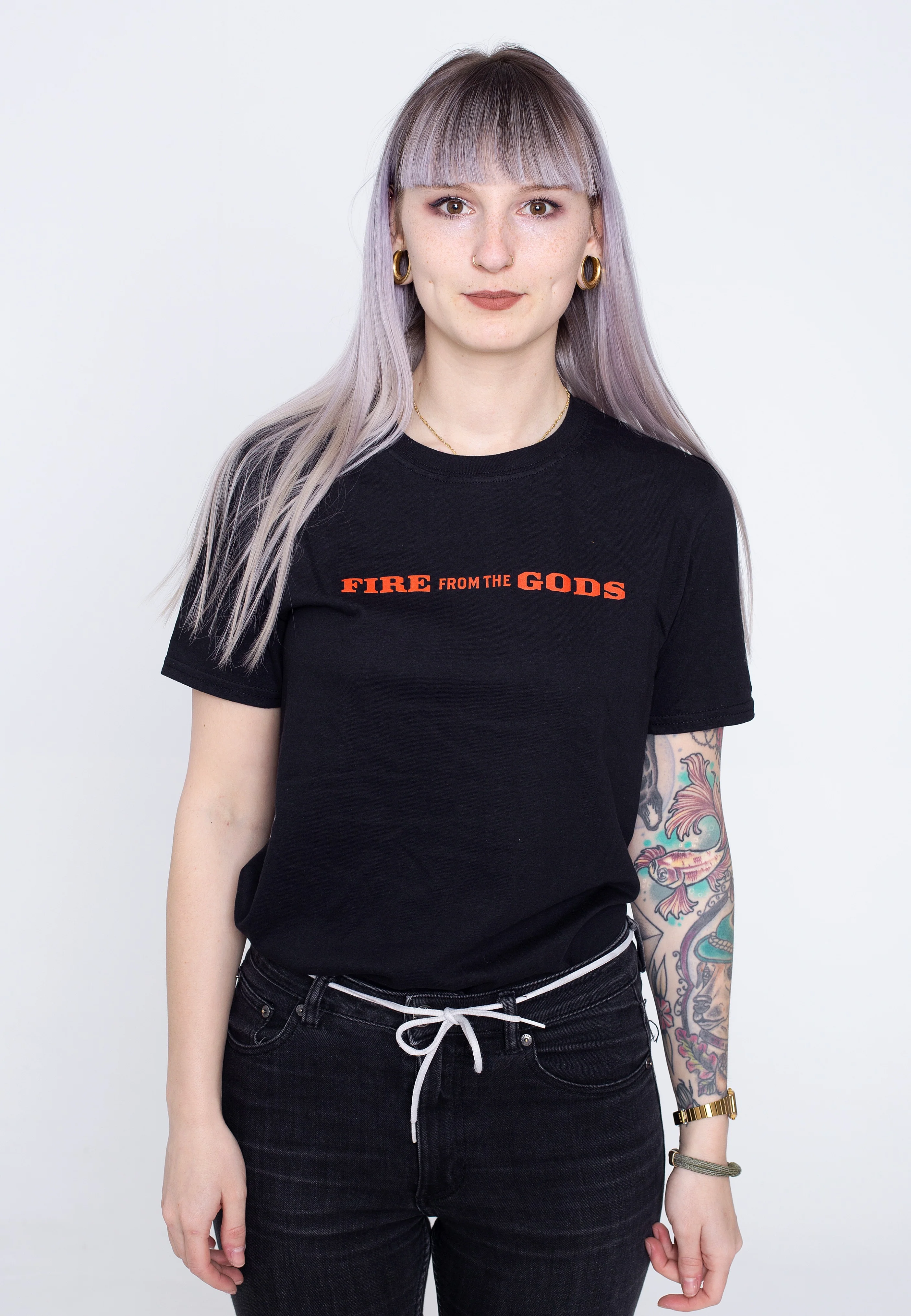 Fire From The Gods - Lion - T-Shirt - Image 5