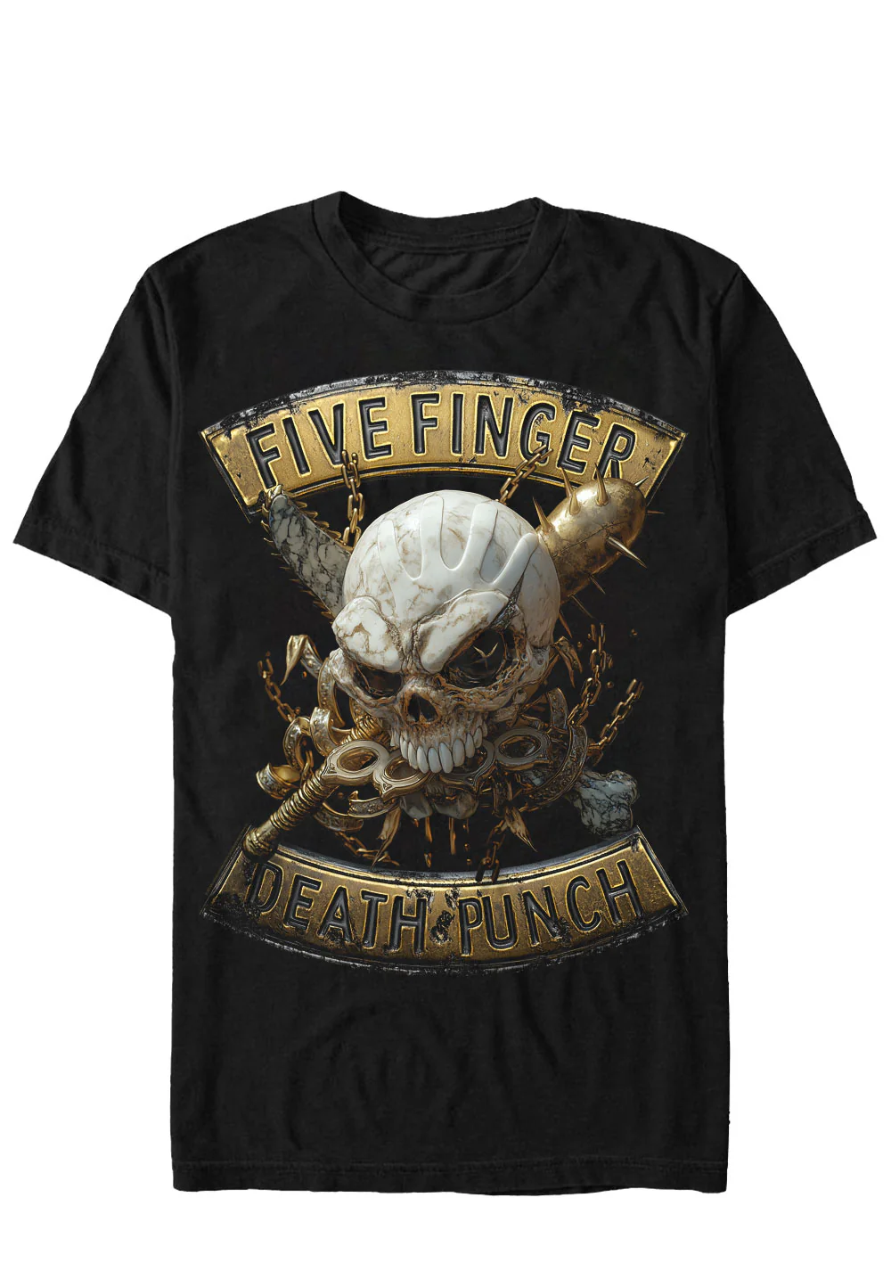 Five Finger Death Punch - Golden Horde - T-Shirt - Image 3