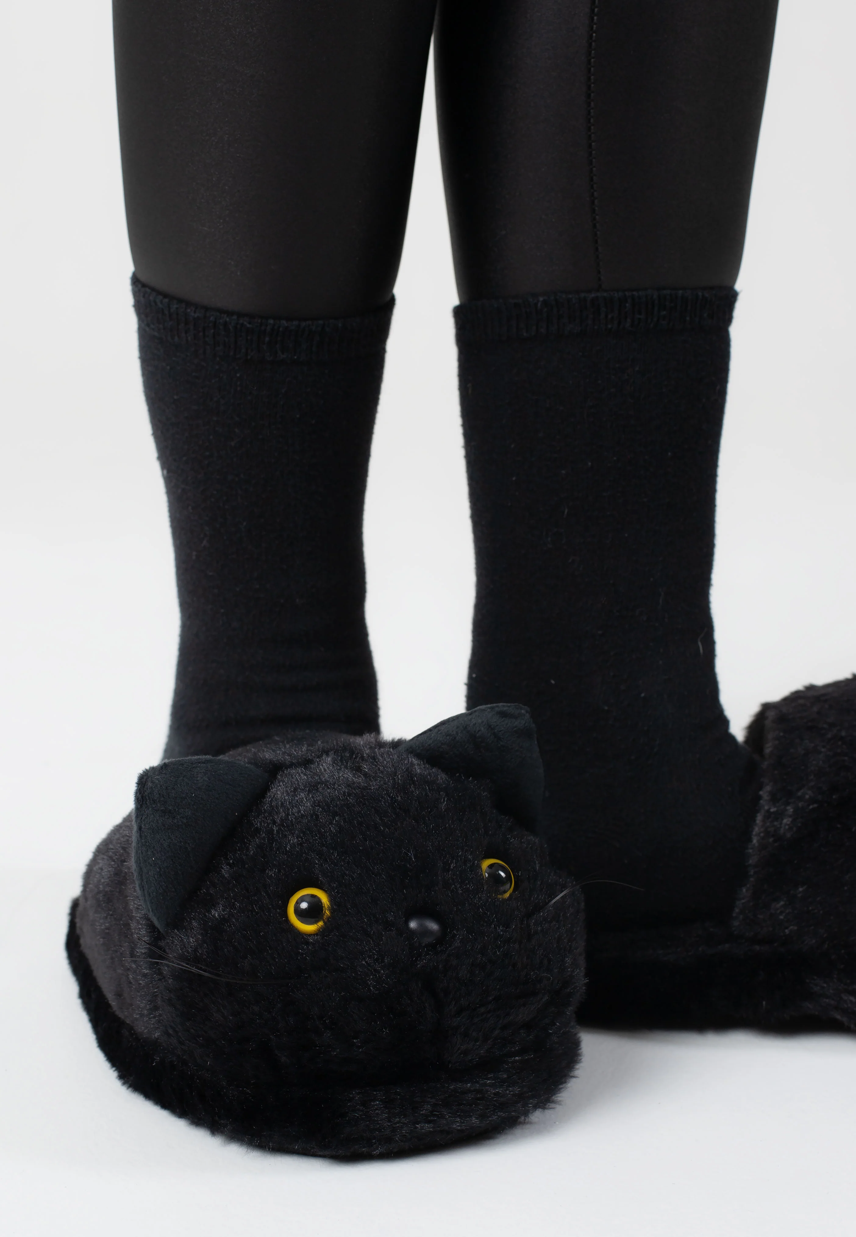 Foxblood - Black Cat Black - Girl Slippers - Image 3