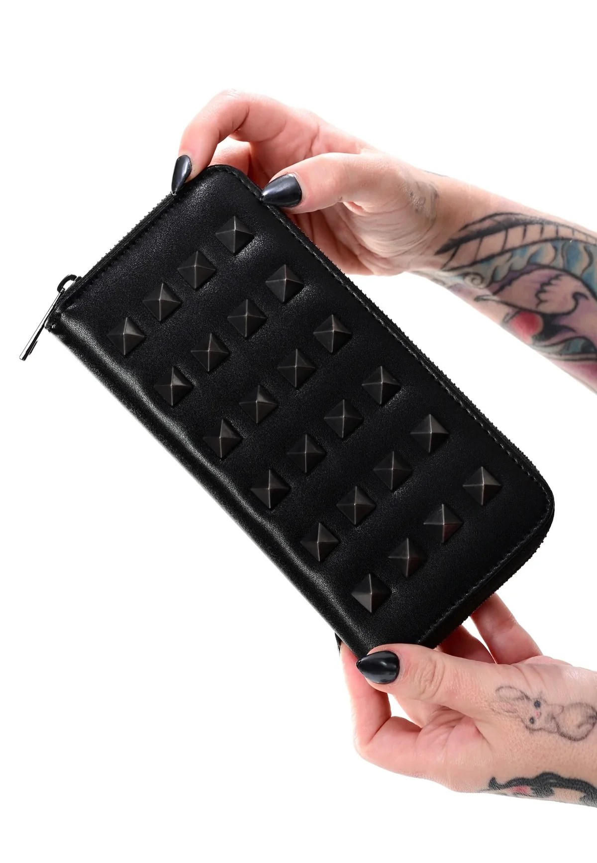 Foxblood - Studded Black - Wallet - Image 2