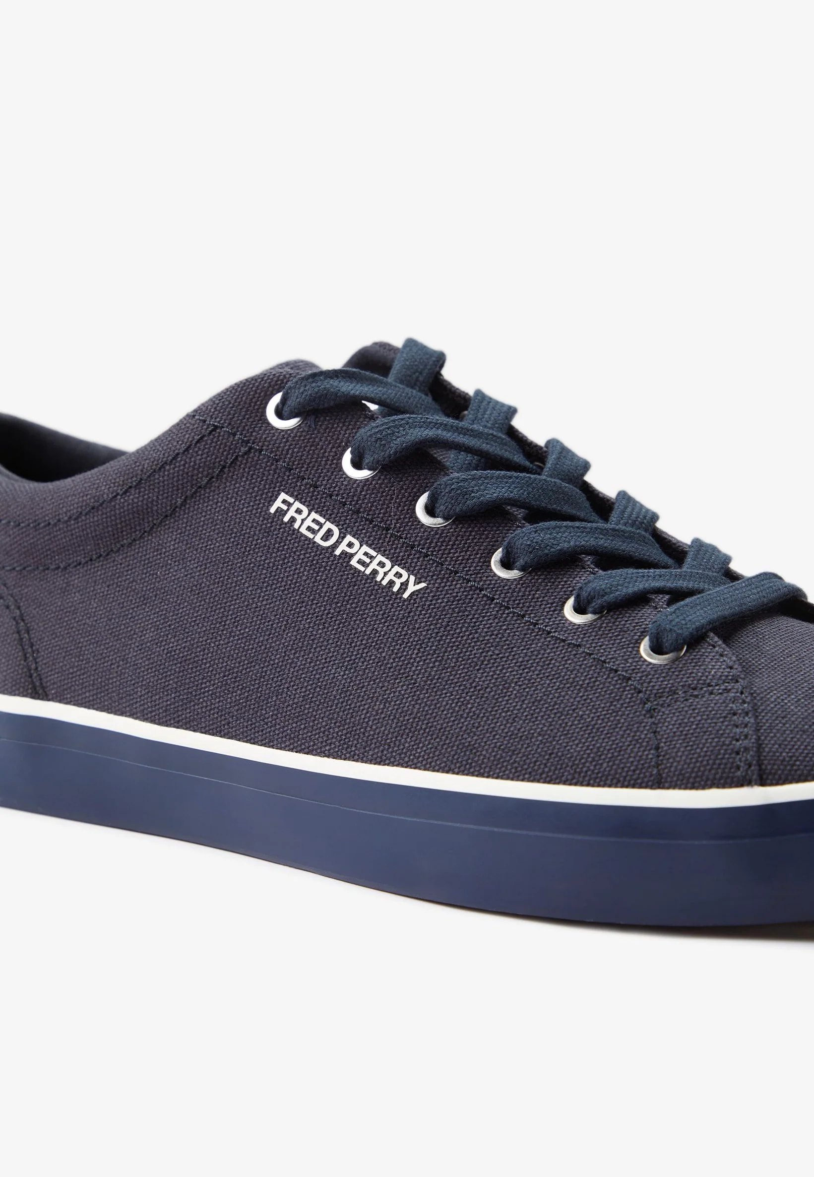 Fred Perry - Baseline Canvas Navy - Shoes - Image 6