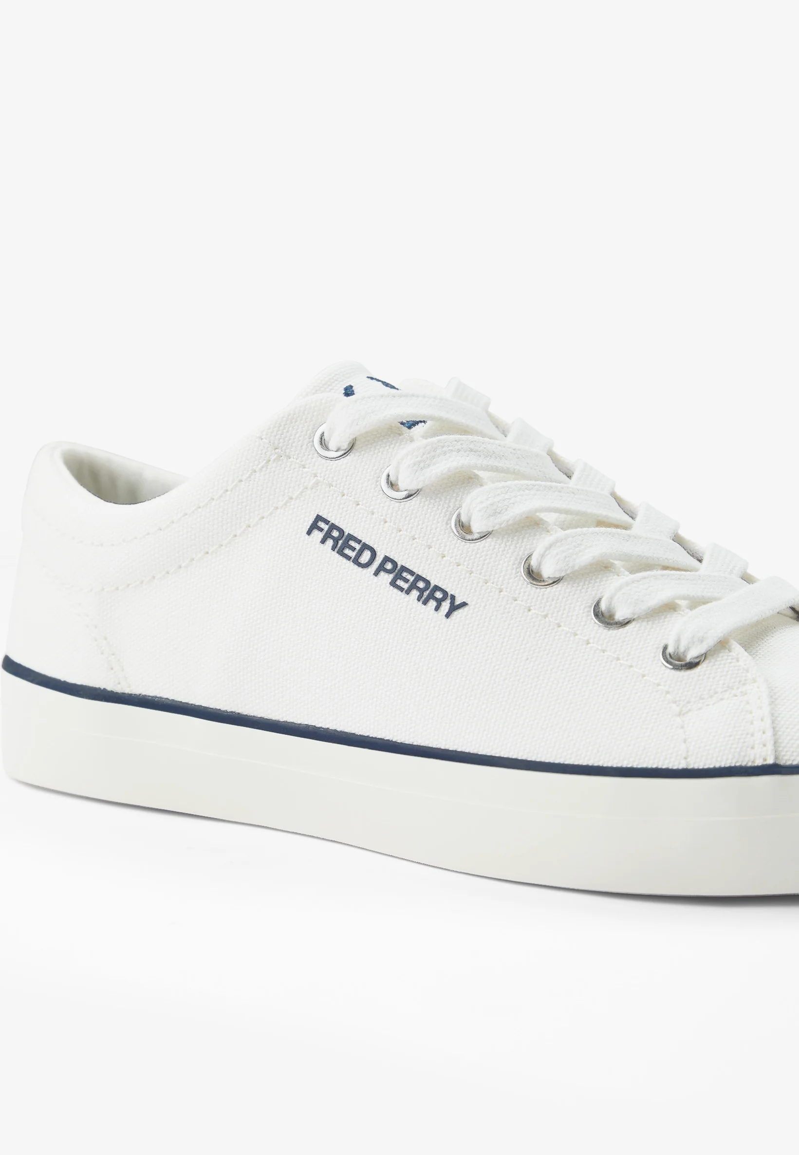 Fred Perry - Baseline Canvas Snow White - Shoes - Image 5