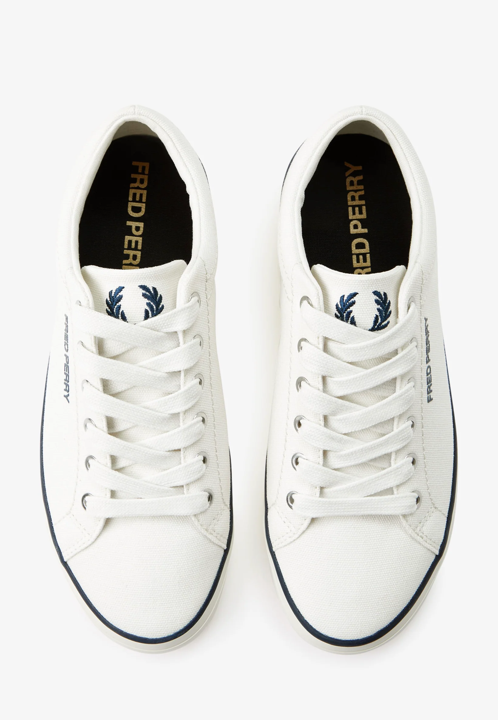 Fred Perry - Baseline Canvas Snow White - Shoes - Image 9