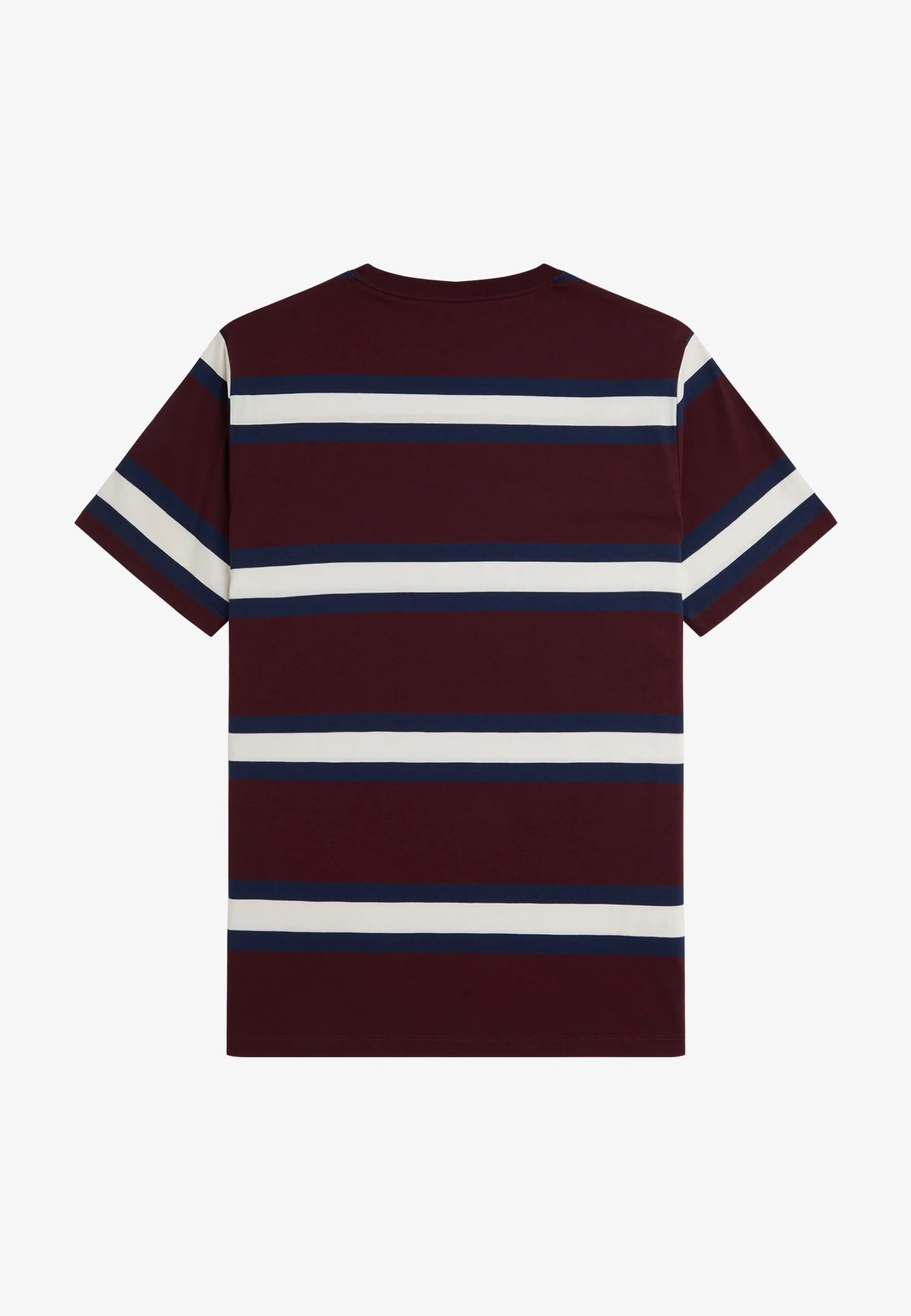 Fred Perry - Bold Stripe Oxblood - T-Shirt - Image 7
