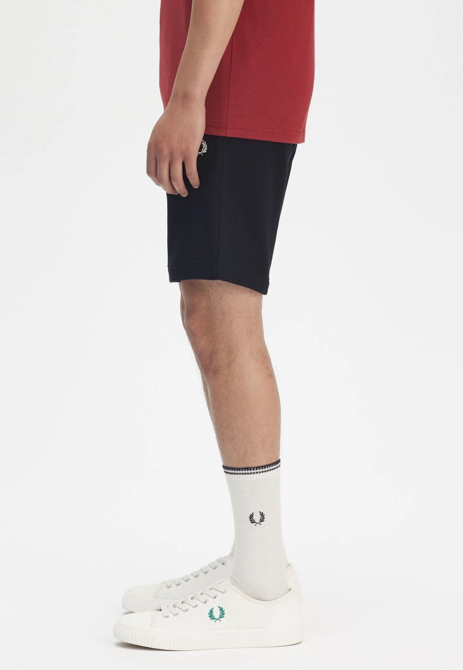 Fred Perry - Classic Black - Shorts - Image 3