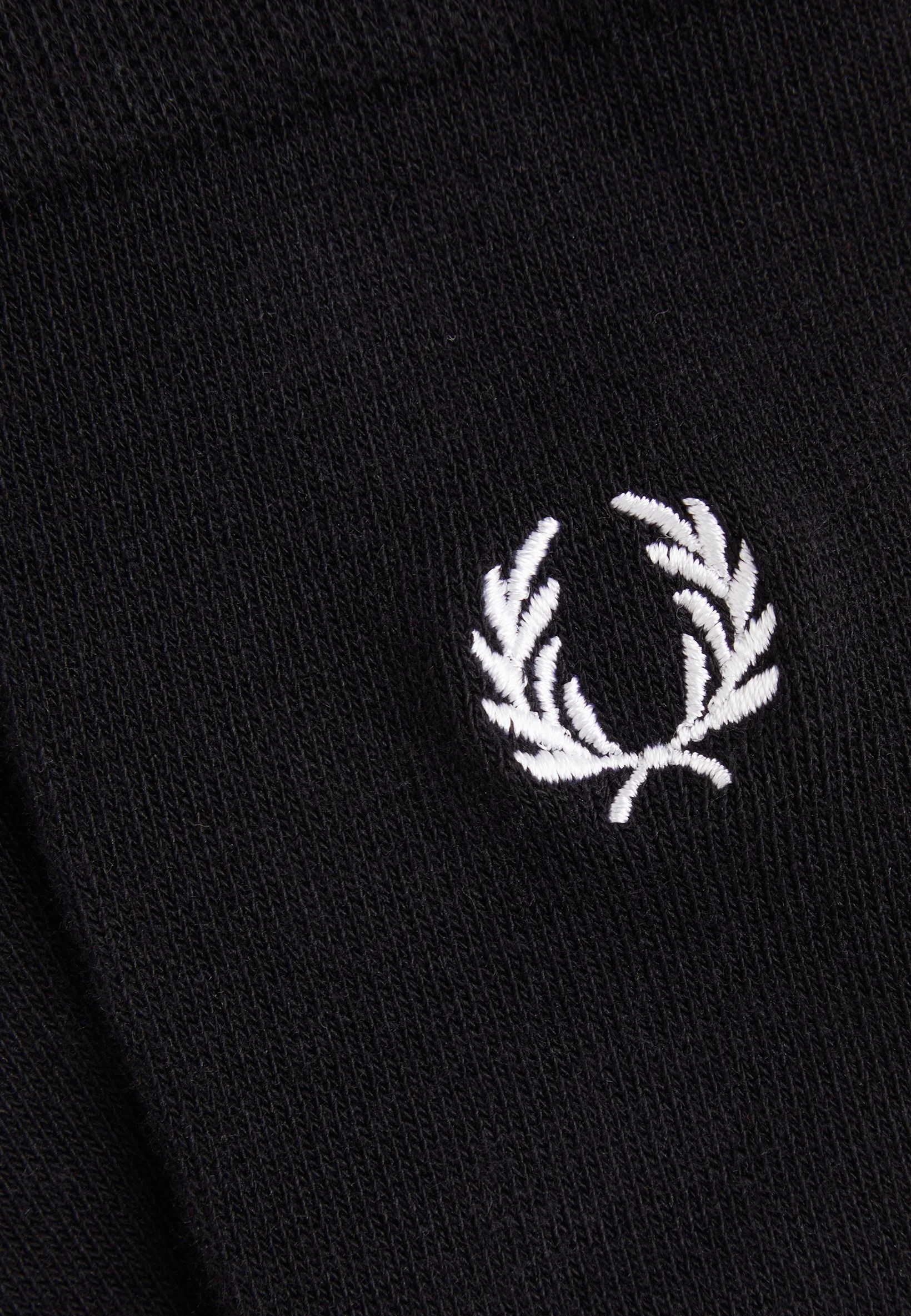 Classic Laurel Wreath Black/Snowwhite - Socks - Image 2