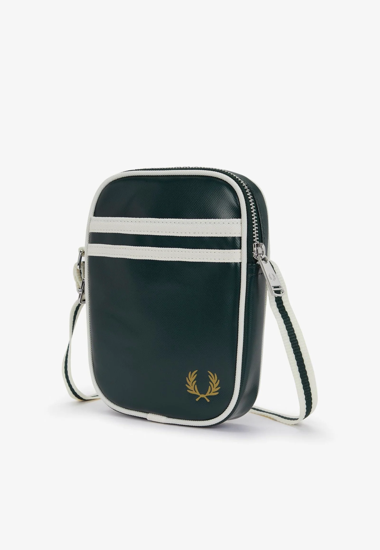 Fred Perry - Classic Small Side Grassroots /Ecru - Crossbody Bag - Image 4