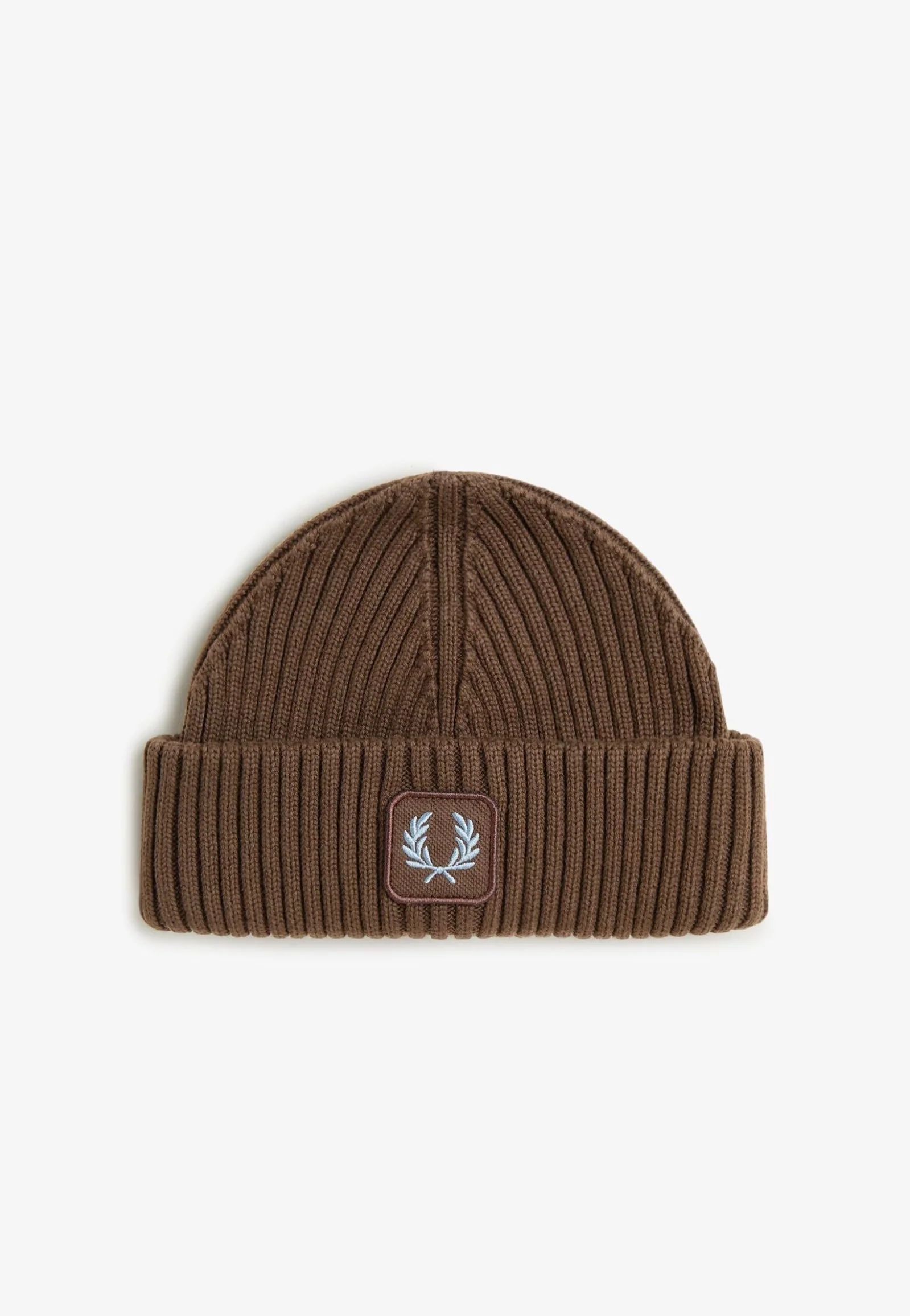 Fred Perry - Cotton Ribbed Burnt Tobacco - Beanie - Image 2