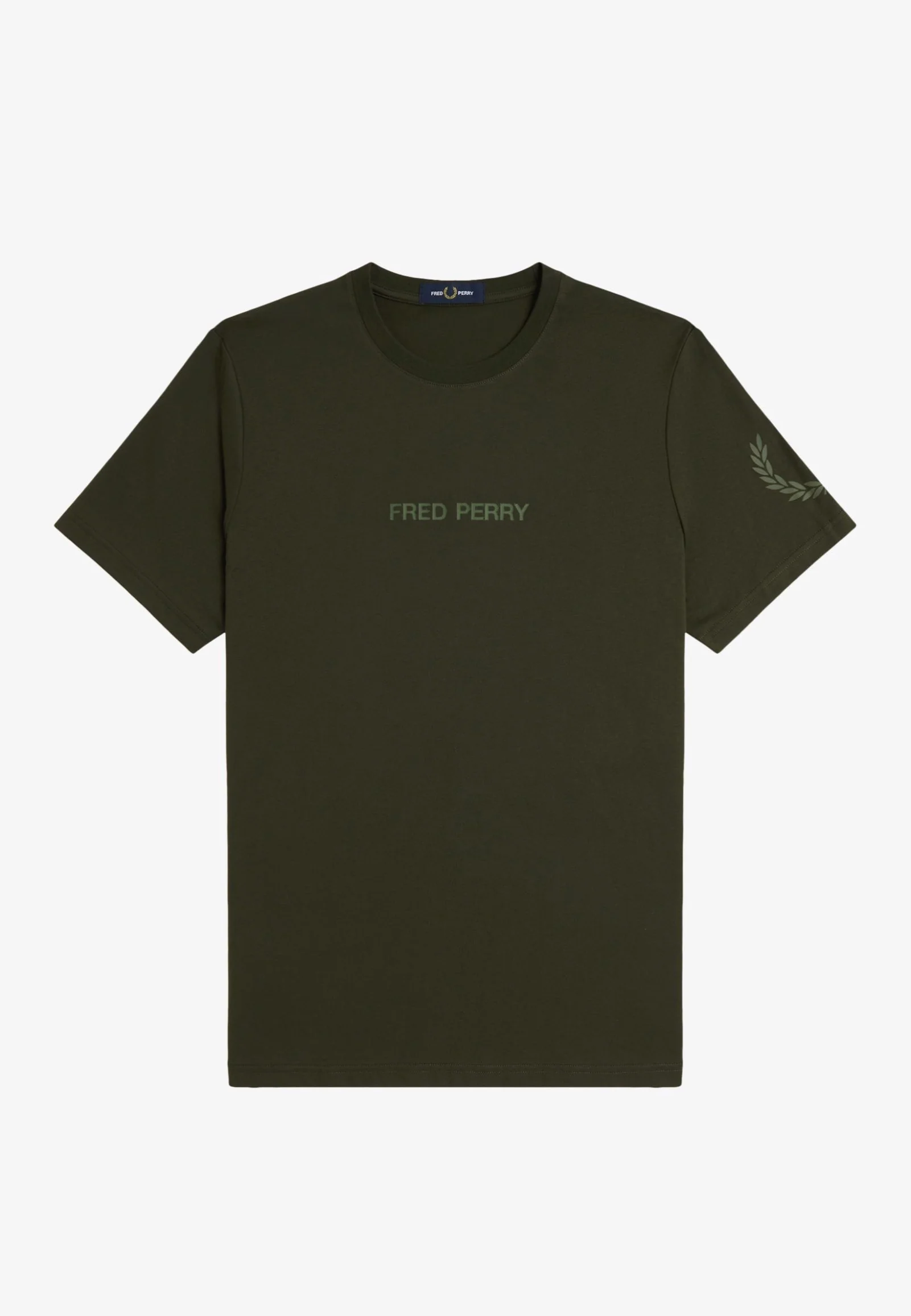 Fred Perry - Double Branded Graphic Hunting Green - T-Shirt - Image 6