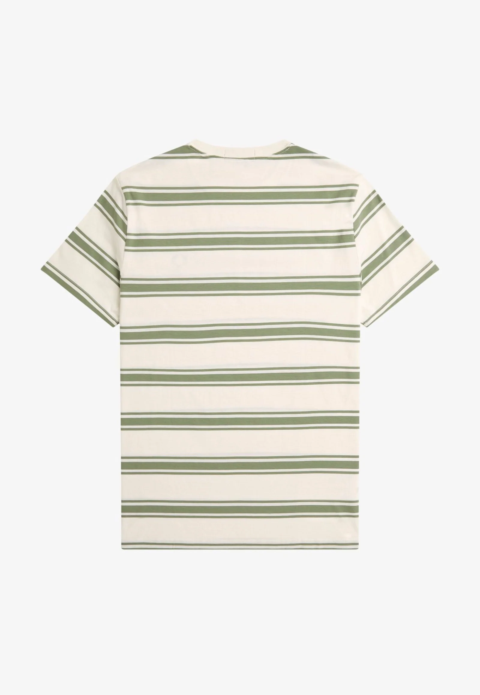 Fred Perry - Fine Stripe Light Ecru - T-Shirt - Image 7
