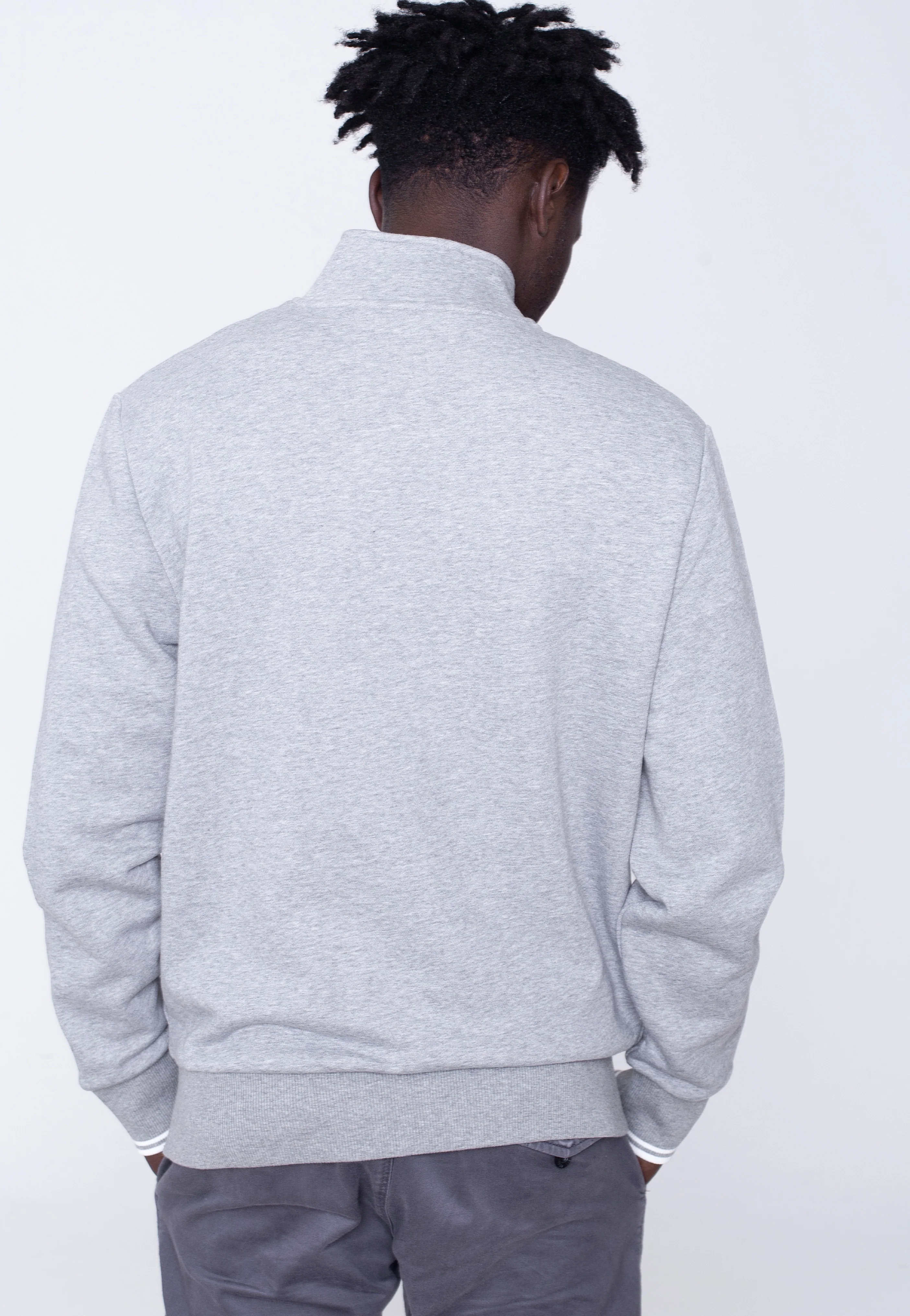 Half Zip Steel Marl - Pullover - Image 5