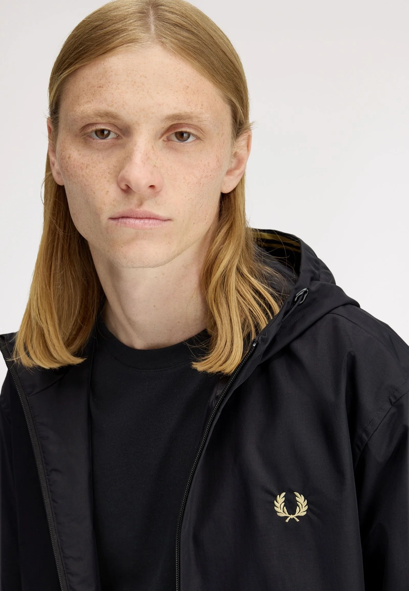 Fred Perry - Hooded Brentham Black - Jacket - Image 8