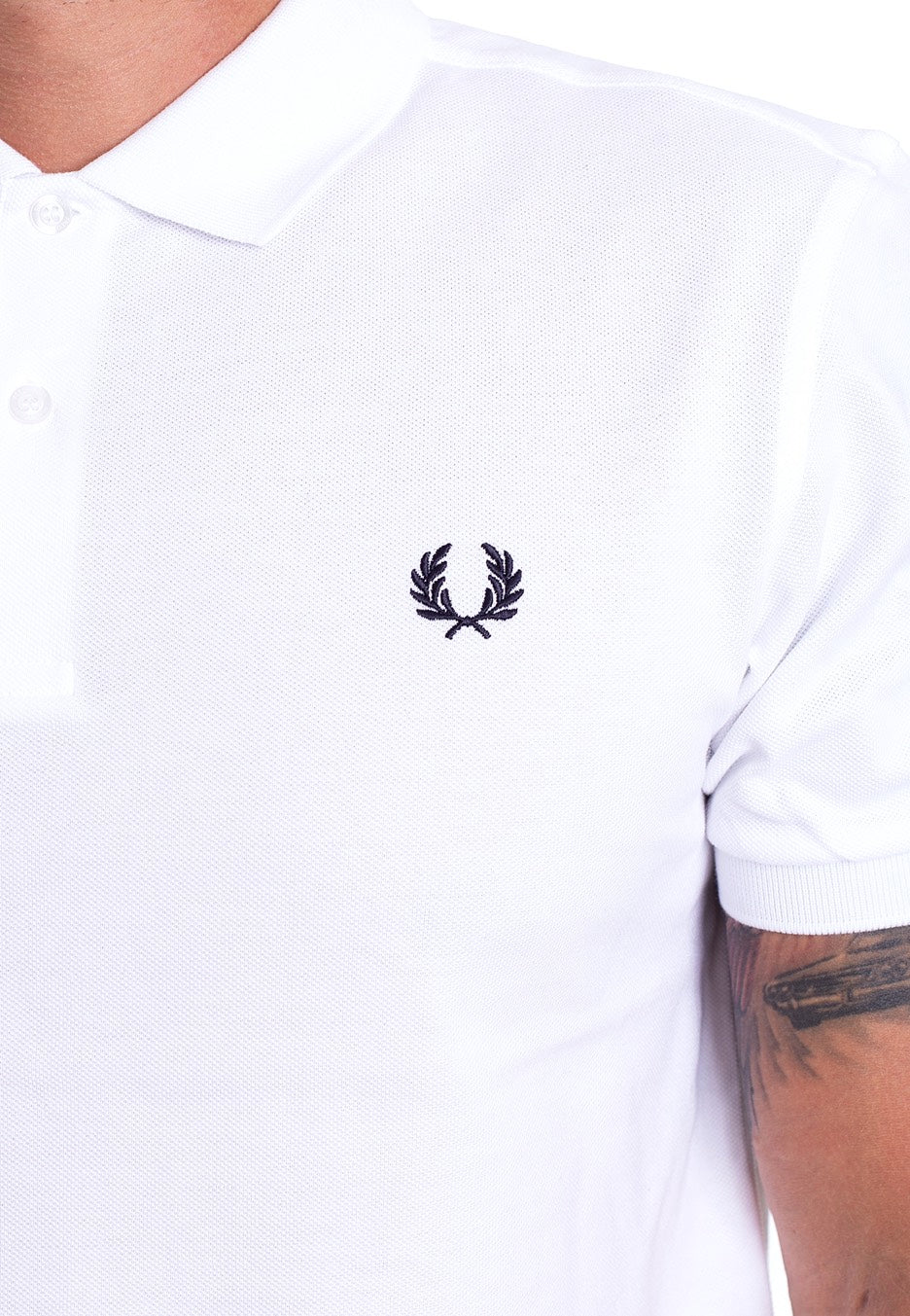 Plain White - Polo - Image 2