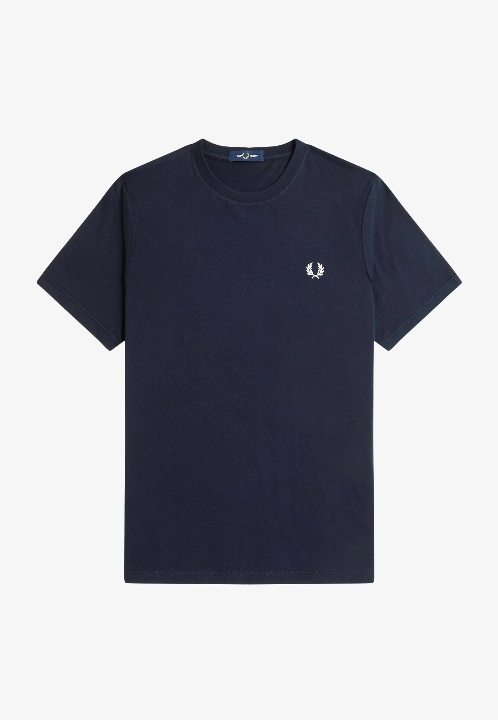 Fred Perry - Rear Powder Laurel Graphic Navy - T-Shirt - Image 6