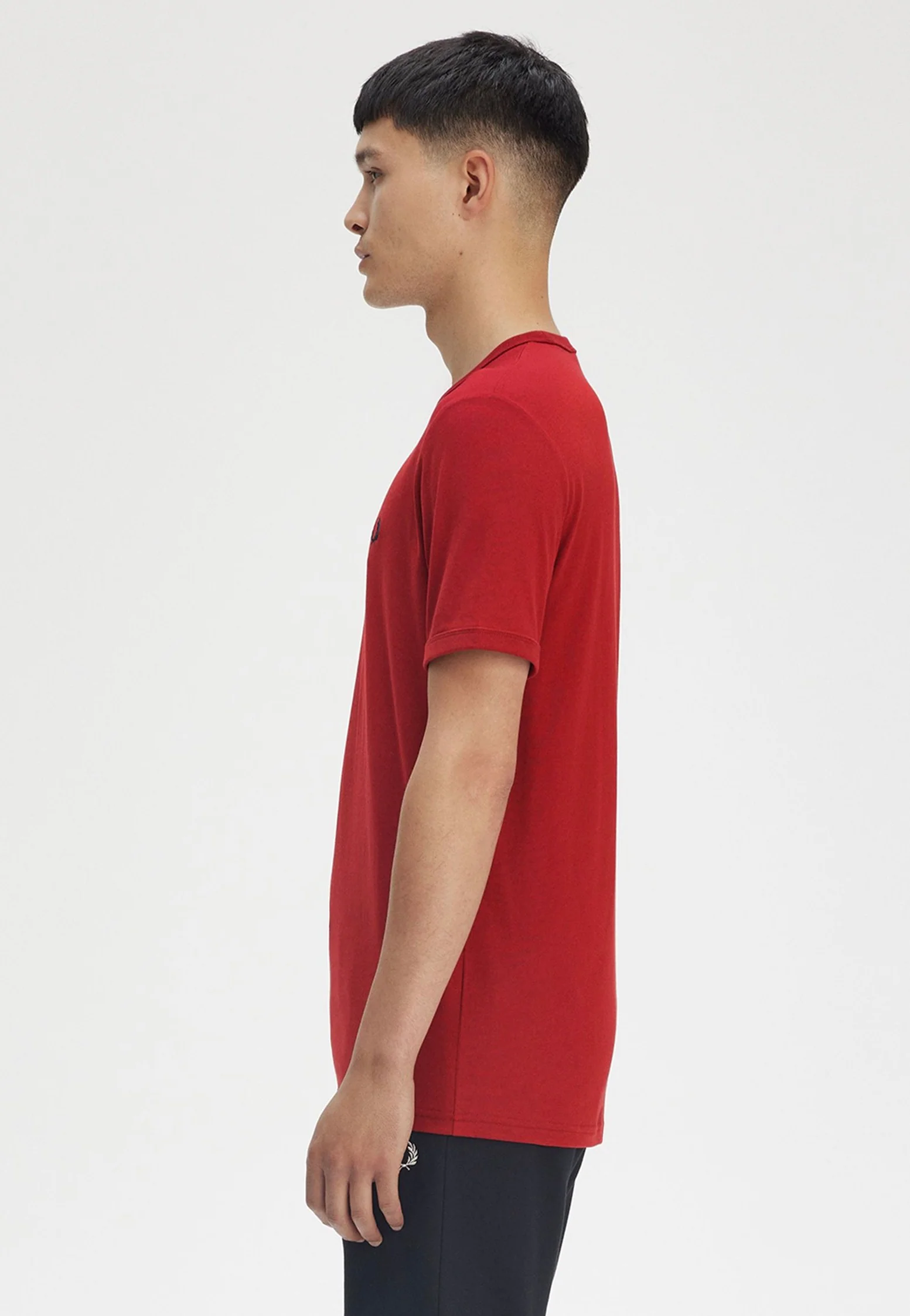 Fred Perry - Ringer Burnt Red - T-Shirt - Image 5
