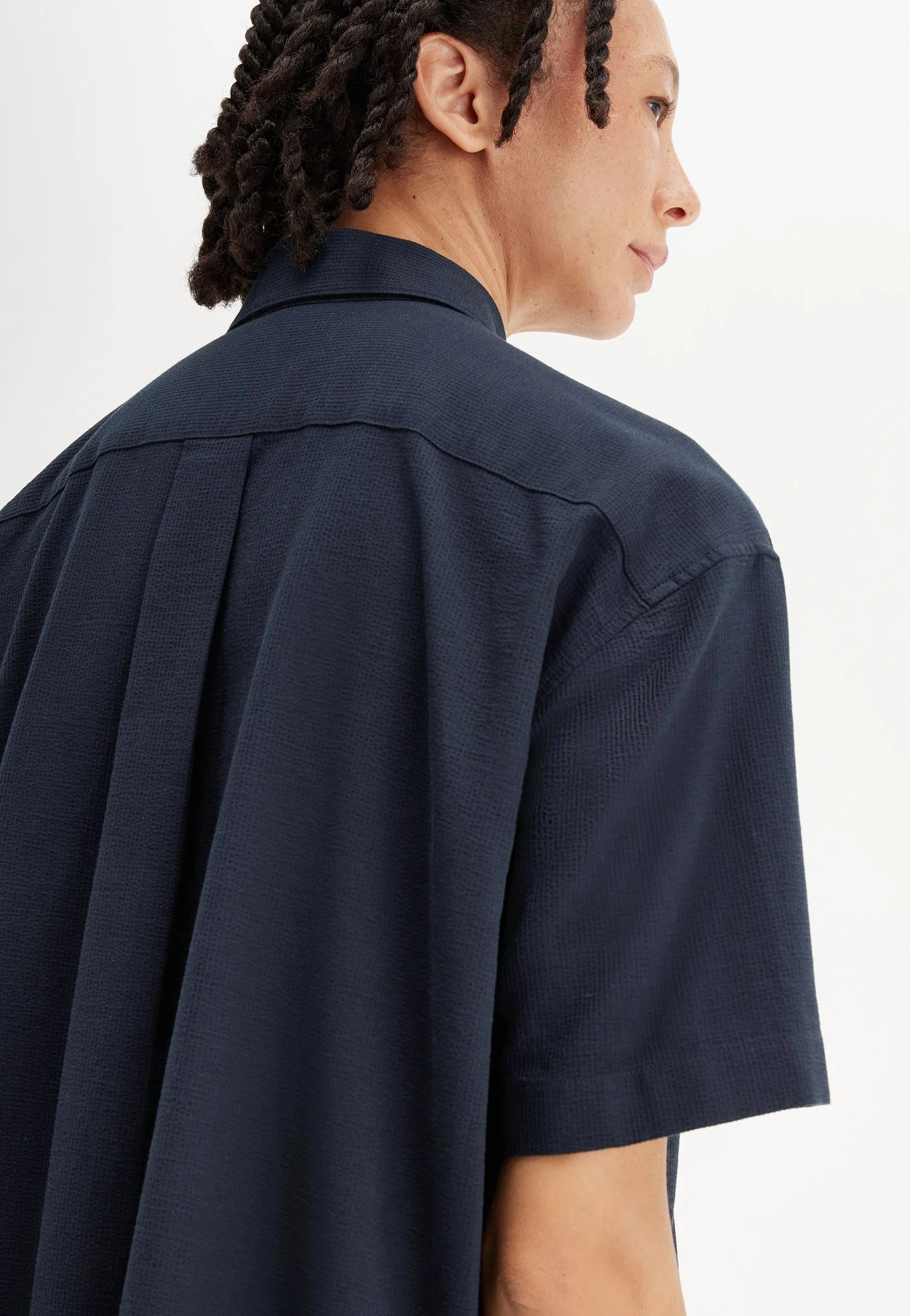 Fred Perry - Seersucker Navy - Dress - Image 6