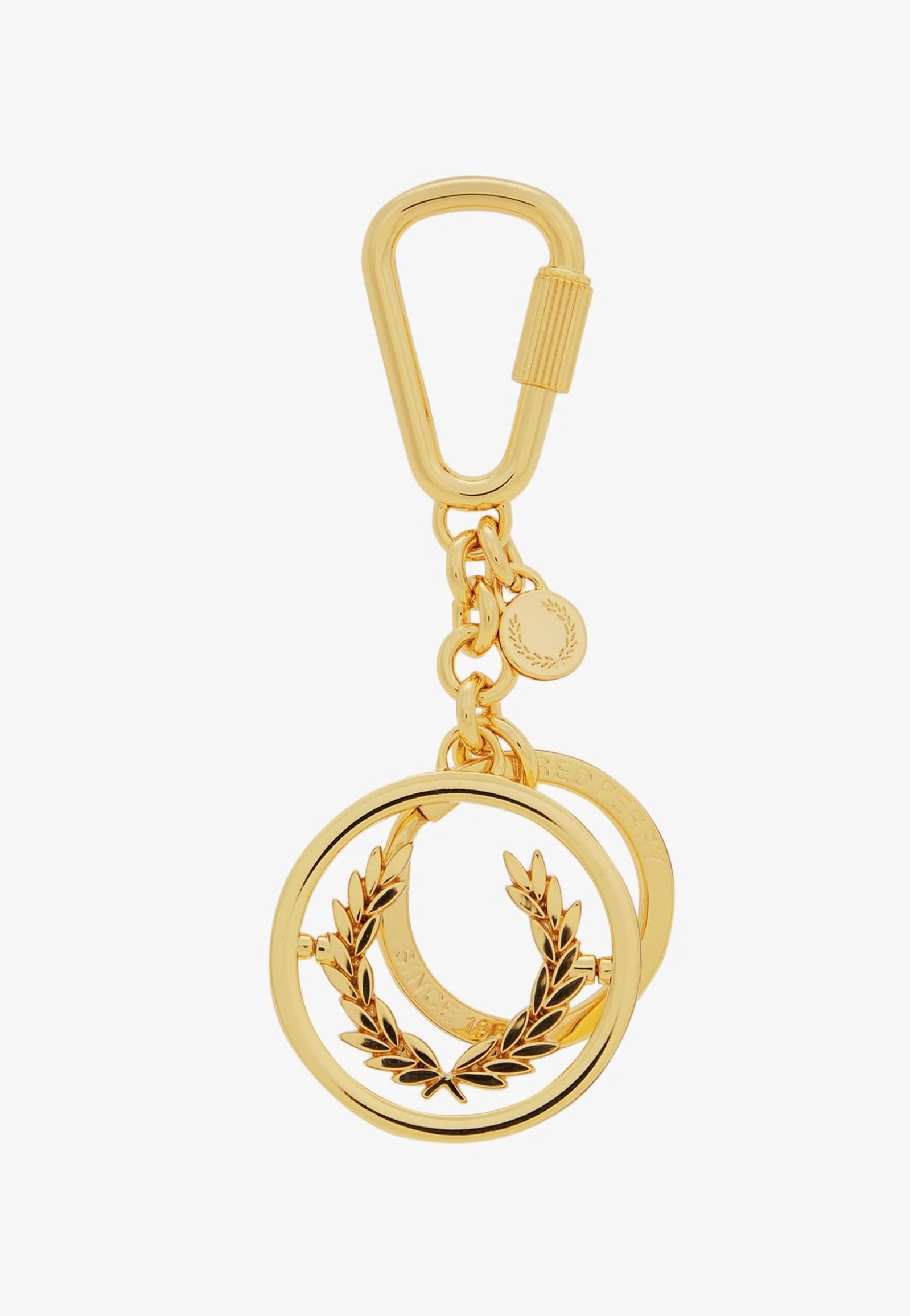 Fred Perry - Spinning Laurel Wreath Shiny Gold - Keychain - Image 2