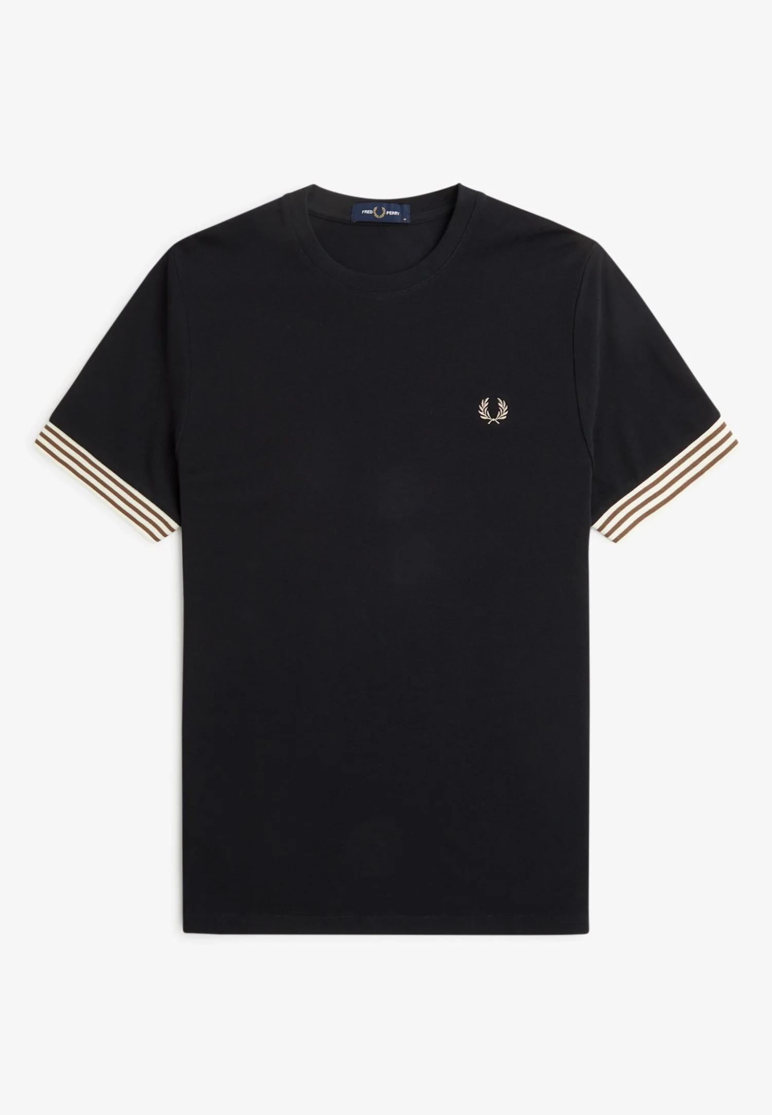 Striped Cuff Black - T-Shirt - Image 8