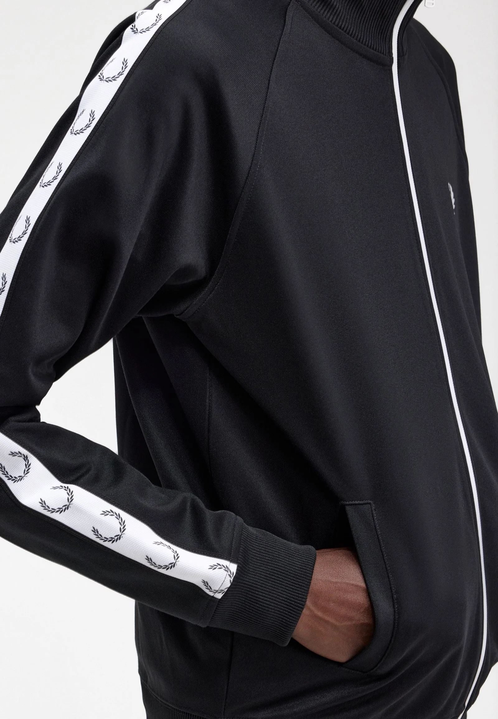 Taped Black - Track Jacket - Image 6