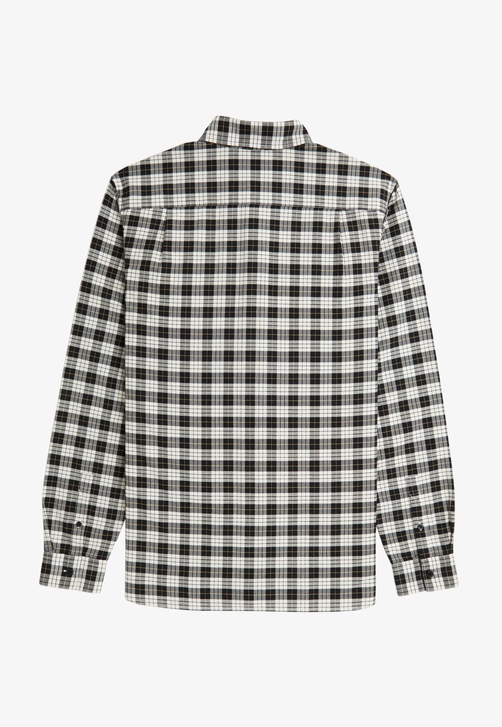 Fred Perry - Tartan Oxford Ecru - Shirt - Image 7