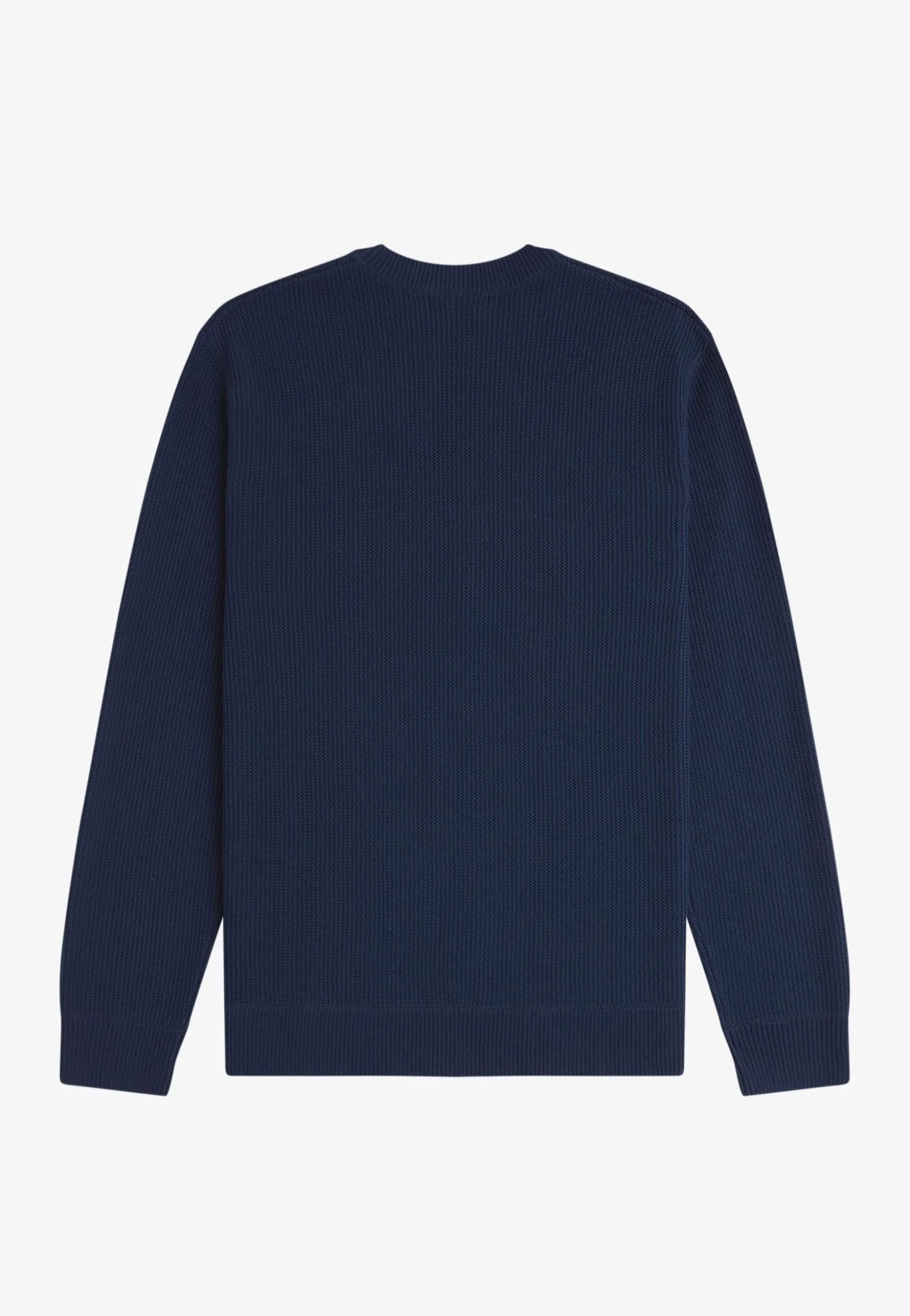 Fred Perry - Textured Jumper Tennis Blue - Pullover - Image 9