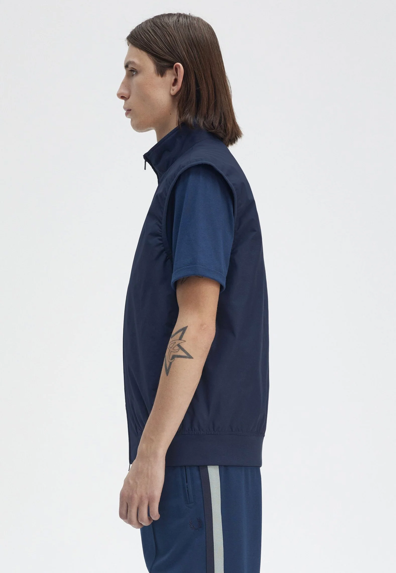 Fred Perry - The Brentham Tennis Blue - Vest - Image 6