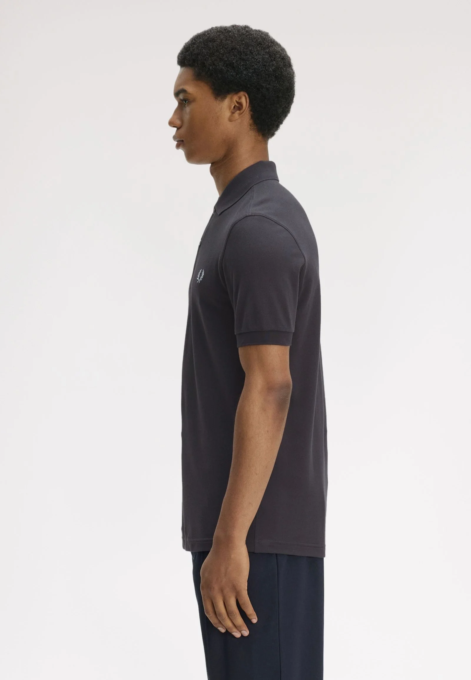 The Fred Perry Anchor Grey/Light Ice - Polo - Image 9