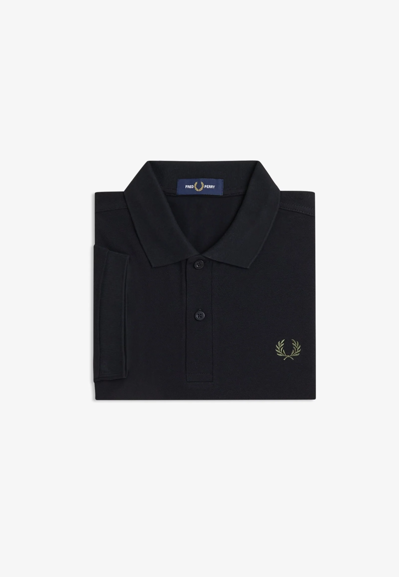 The Fred Perry Black/Laurel Wreath Green - Polo - Image 8