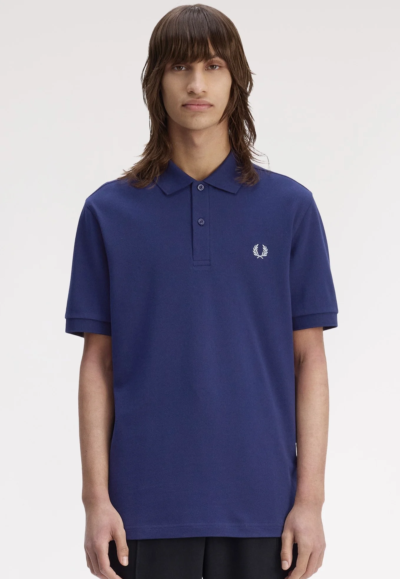Fred Perry - The Fred Perry French Navy/Stockport Blue - Polo - Image 3