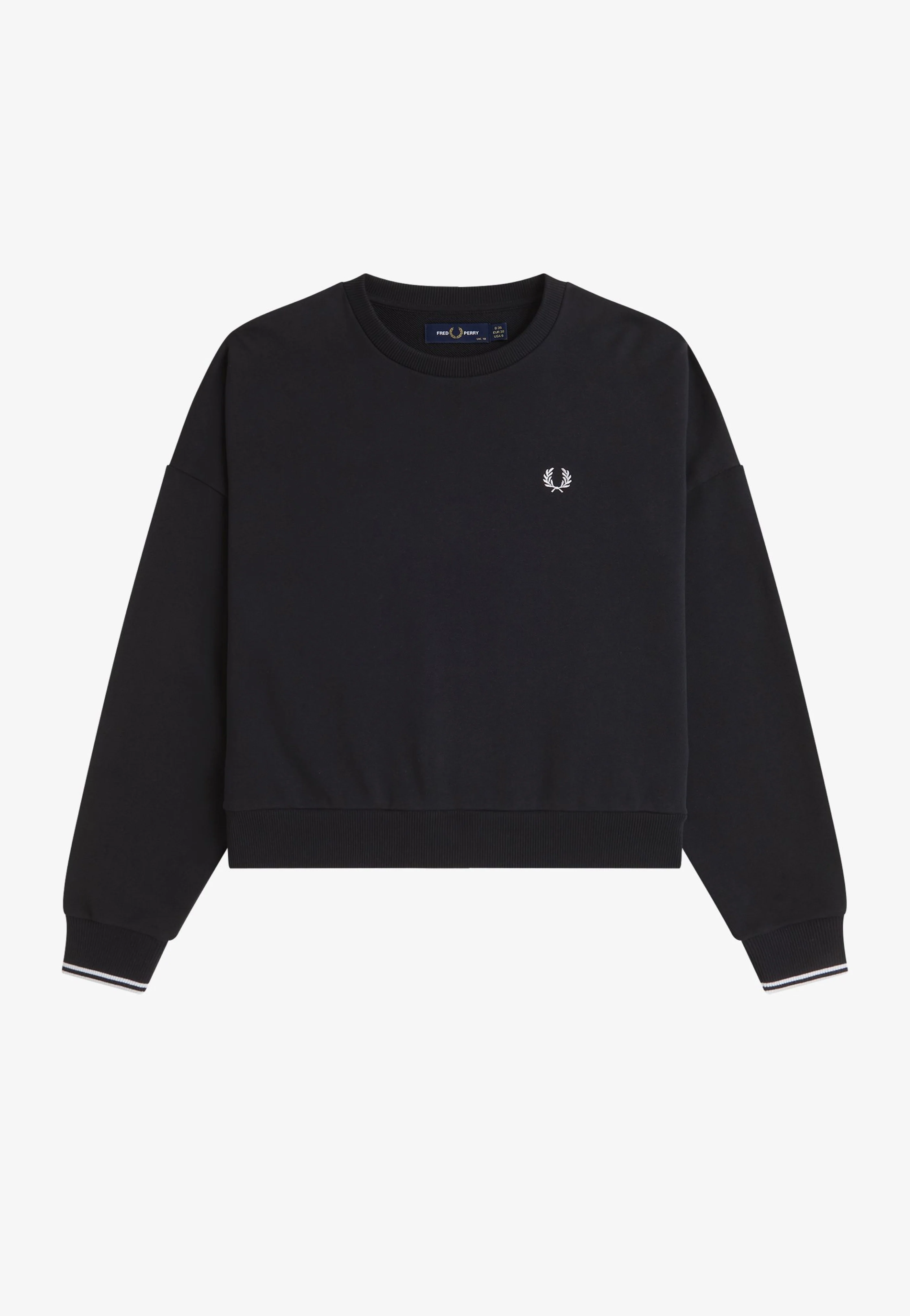 Fred Perry - Tipped Black - Sweater - Image 5