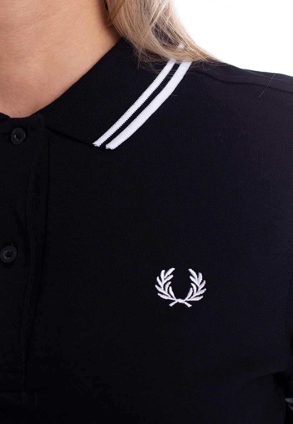 Fred Perry - Twin Tipped Black - Polo - Image 3