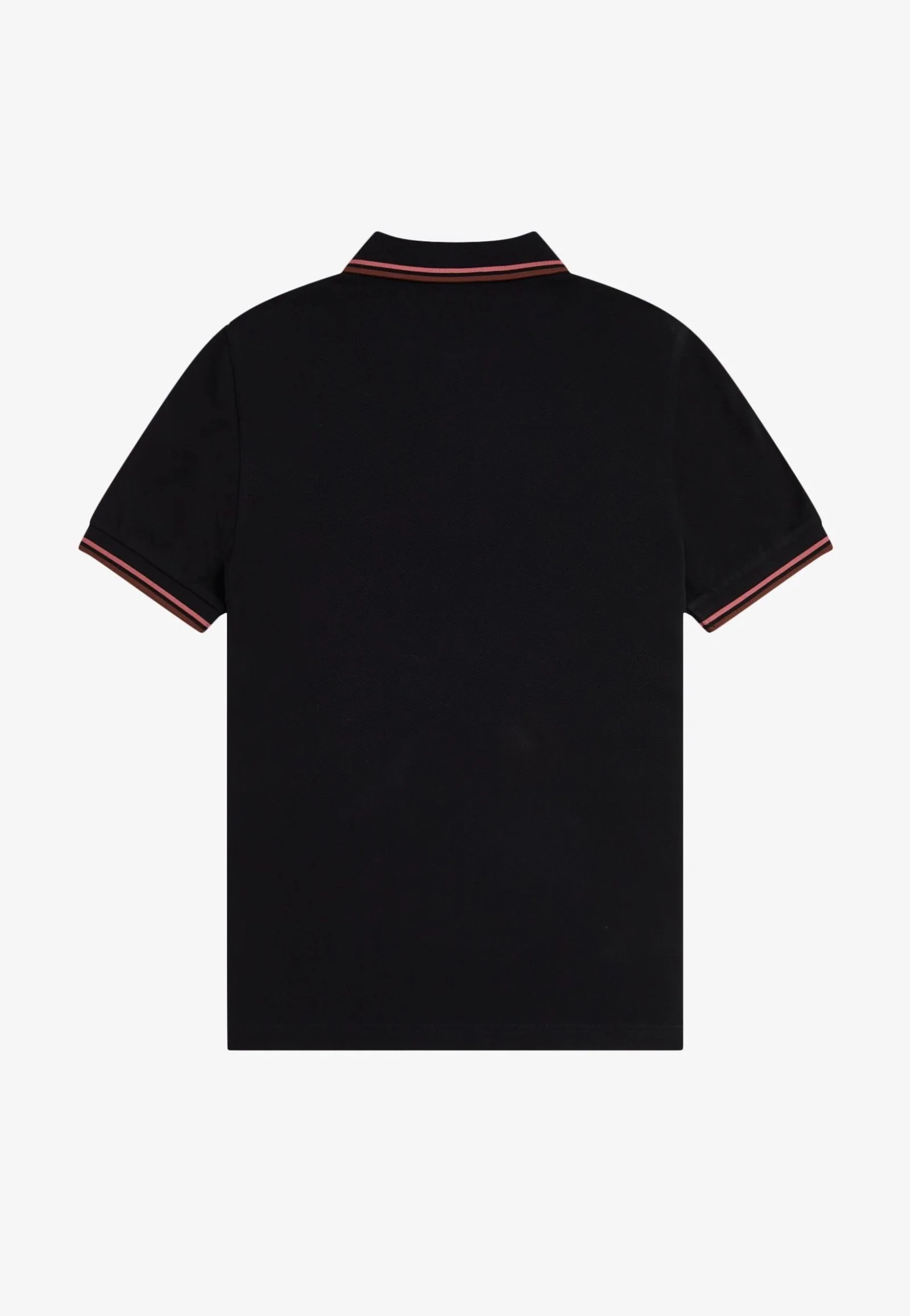 Fred Perry - Twin Tipped Black/Puttypink/Whbrw - Polo - Image 8