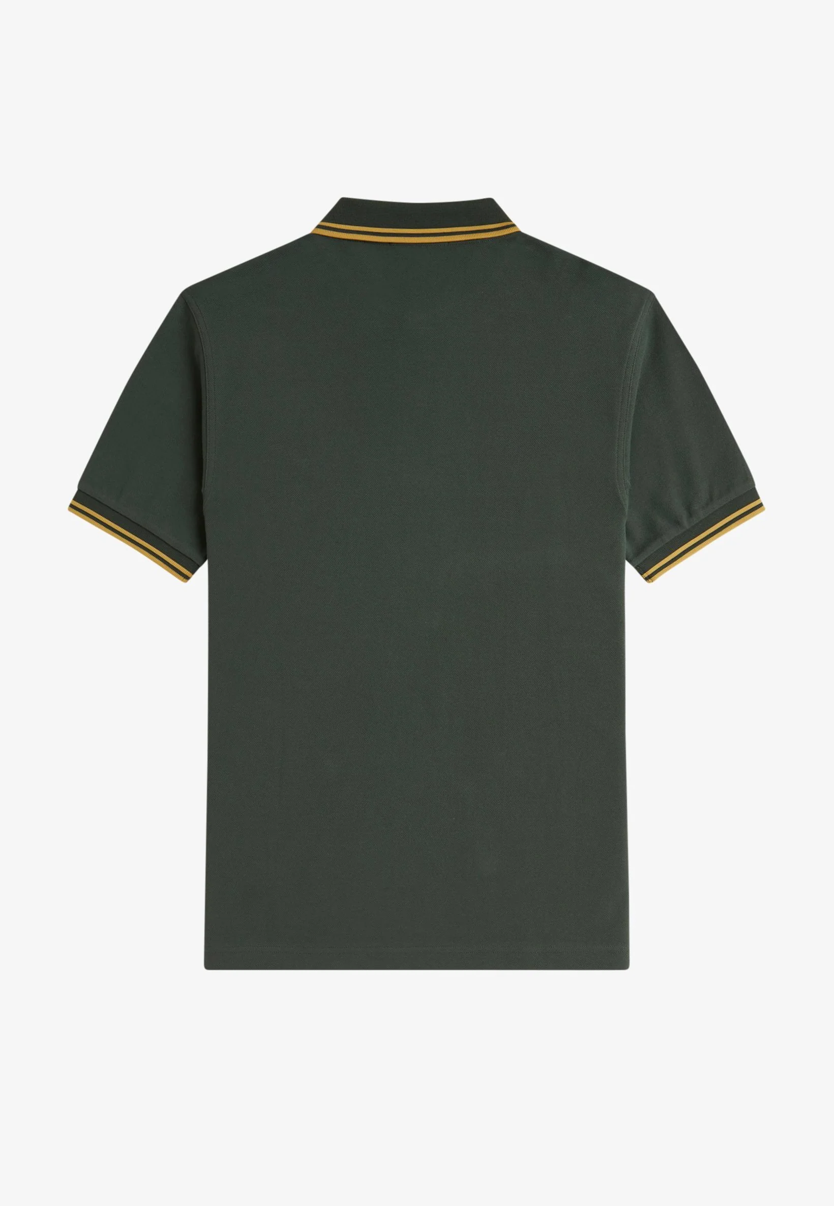 Fred Perry - Twin Tipped Court Green/Honeycomb - Polo - Image 5