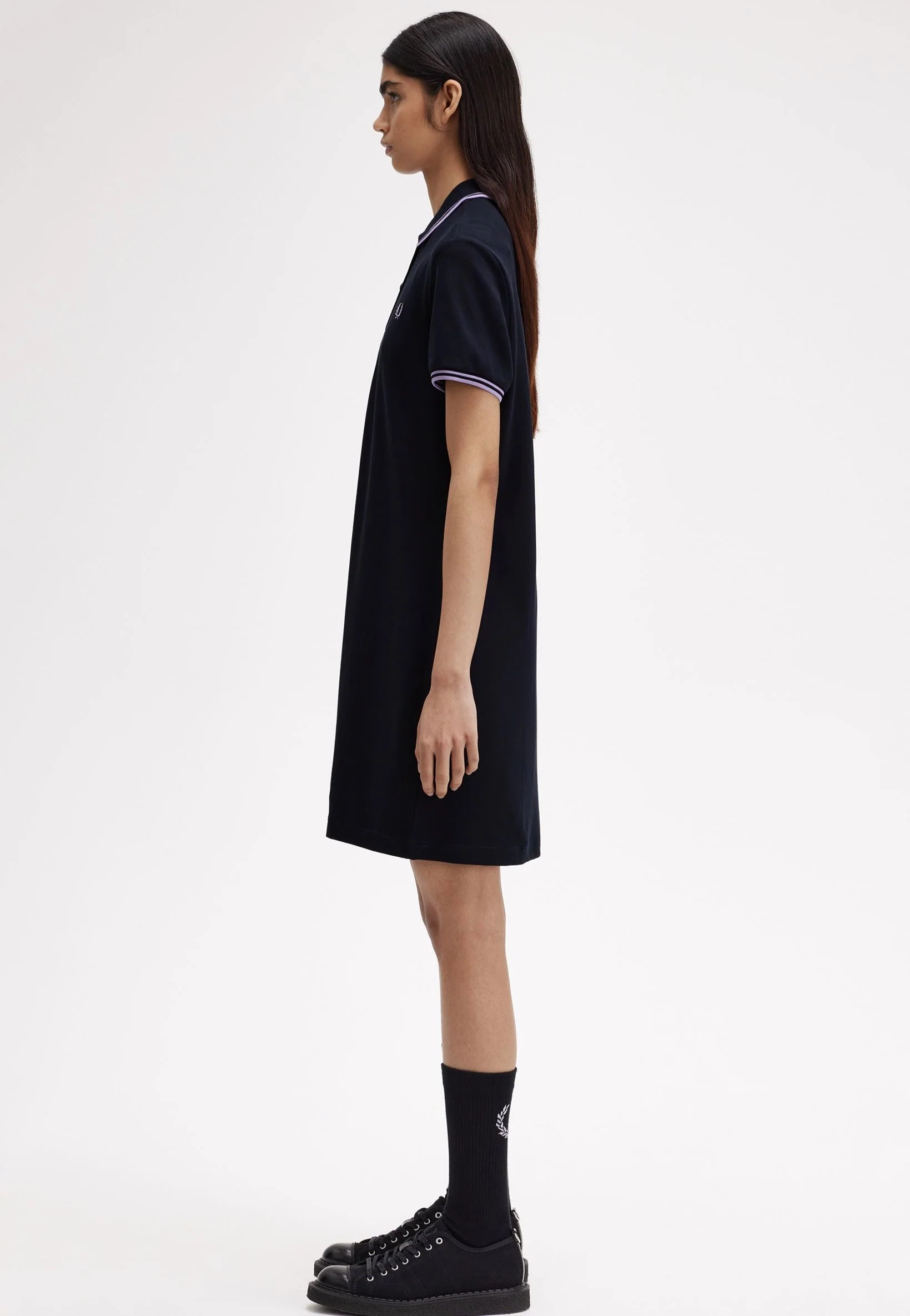 Fred Perry - Twin Tipped Navy/Ultra Violet/Ultra Violet - Dress - Image 2