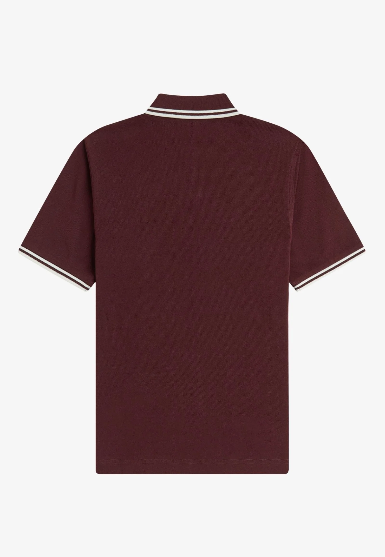 Fred Perry - Twin Tipped Oxblood/Ecru/Ecru - Polo - Image 5