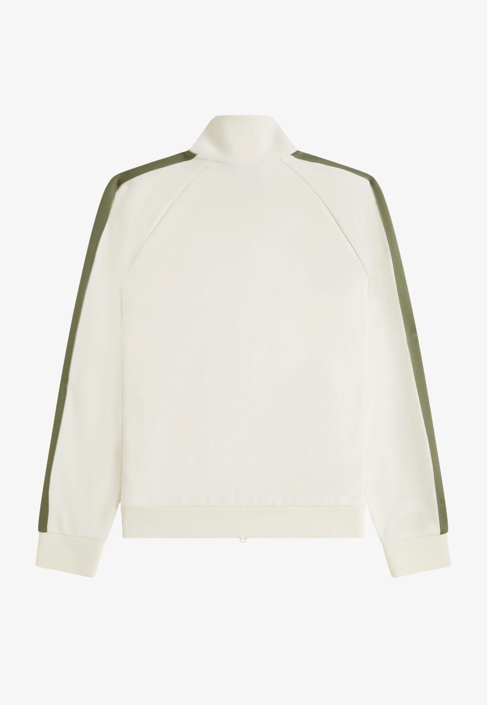 Fred Perry - Two Colour Tape Light Ecru - Track Jacket - Image 9