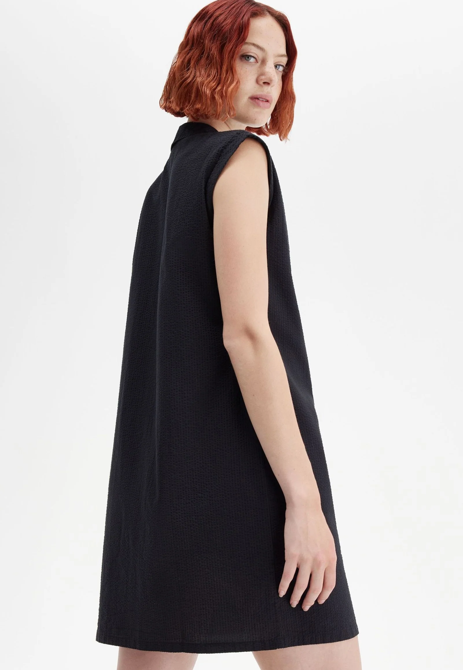 Fred Perry x Amy Winehouse - Open Collar Black - Dress - Image 4