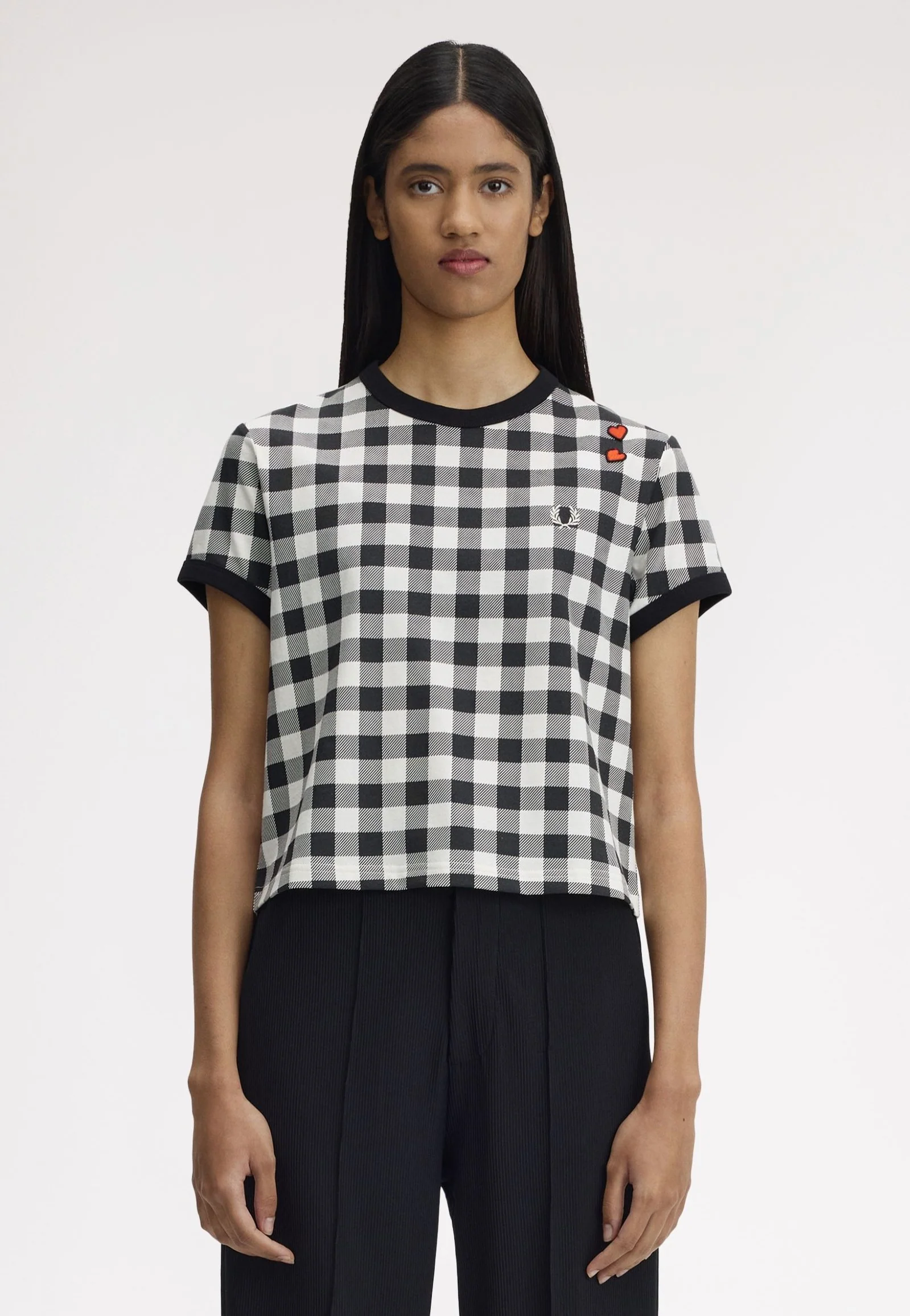 Fred Perry x Amy Winehouse - Printed Light Ecru - T-Shirt - Image 6